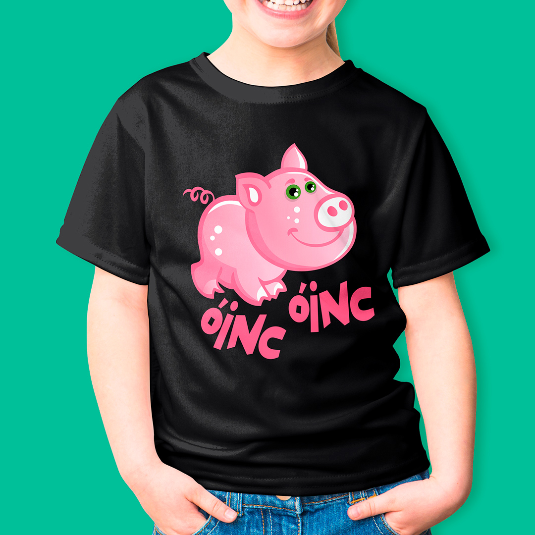 CAMISETA PORQUINHA