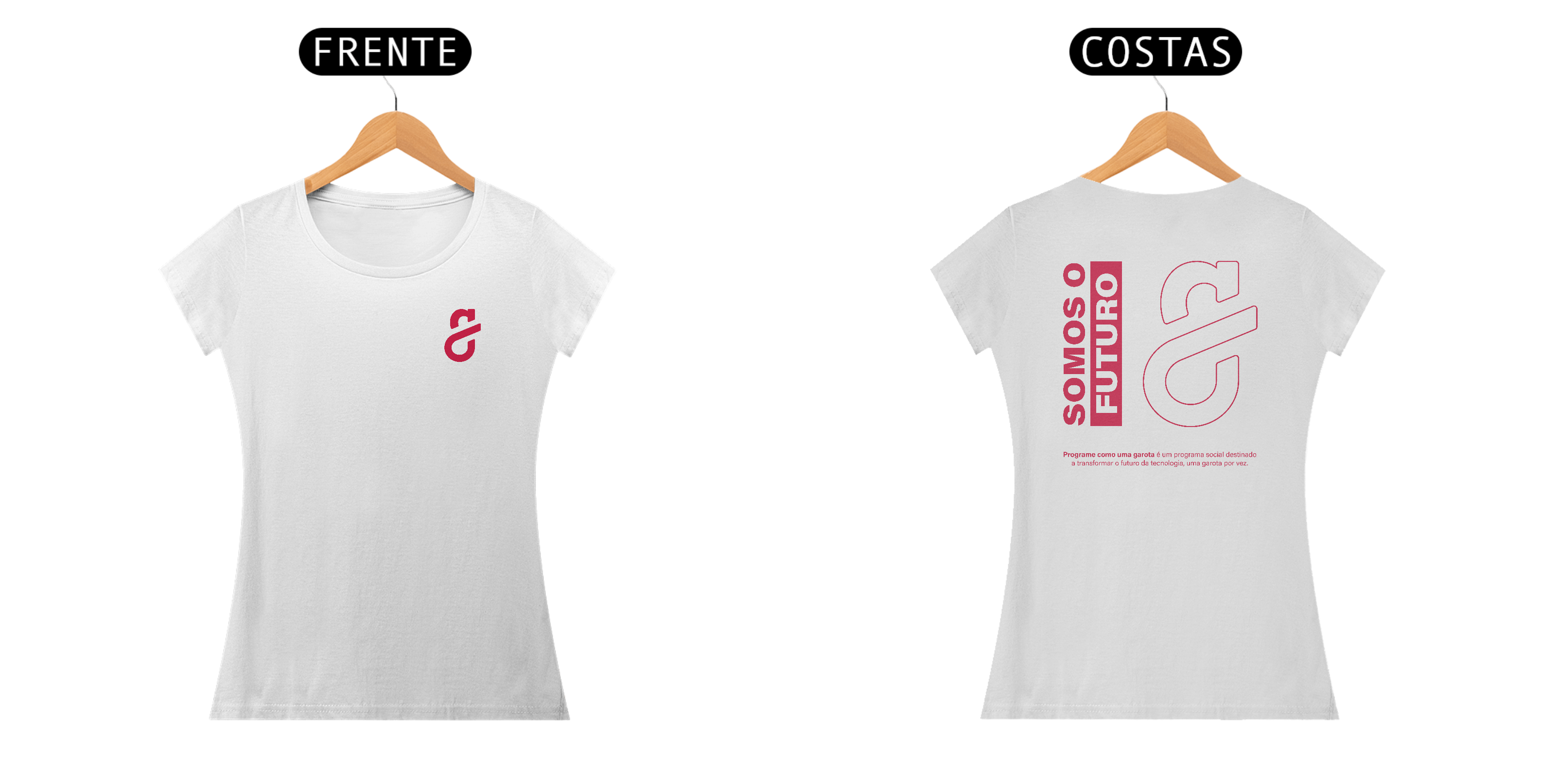 Nome do produto: Programe - somos o futuro rosa