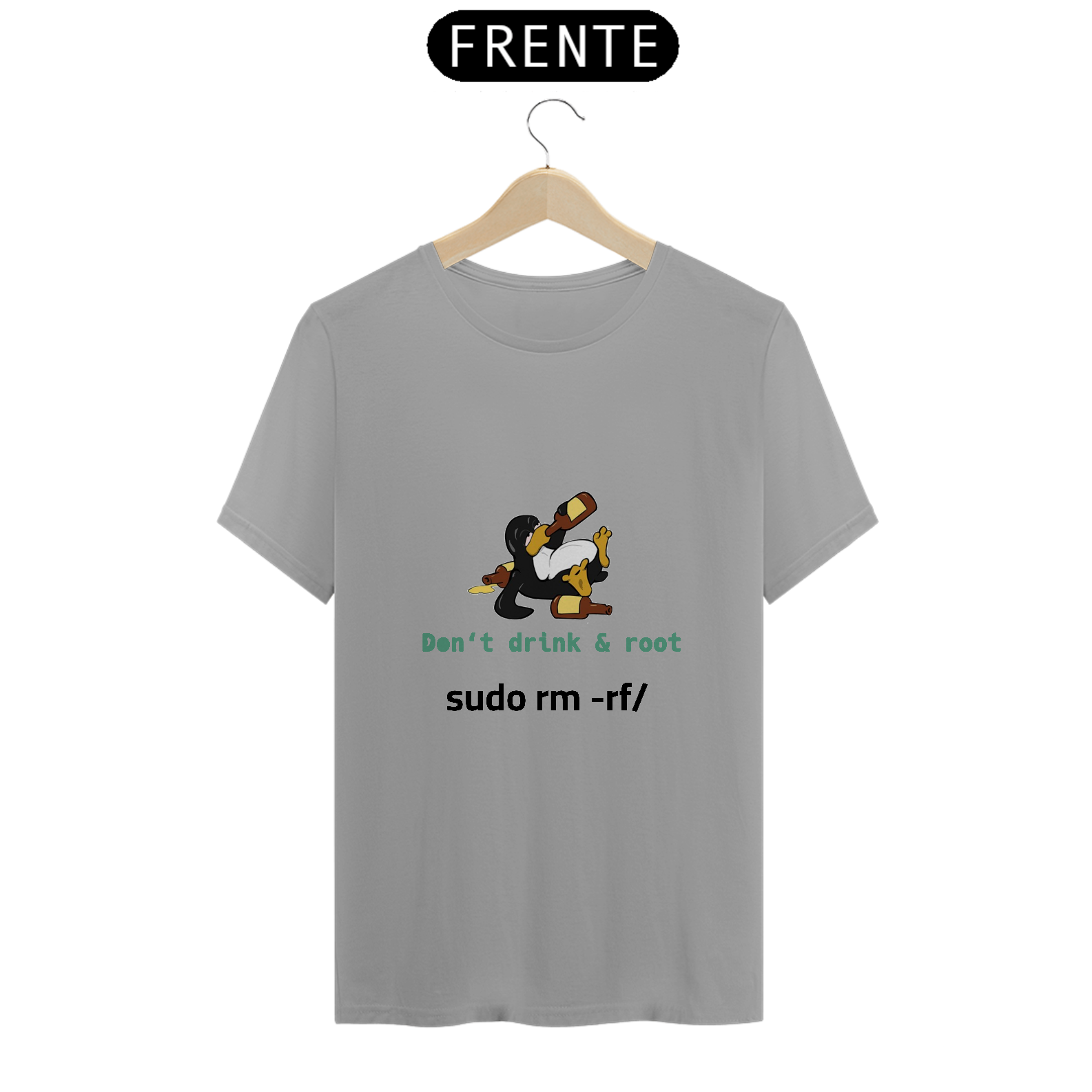 Urandom Rm Rf T-Shirt Quality sudo rm rf em Estilo de TI