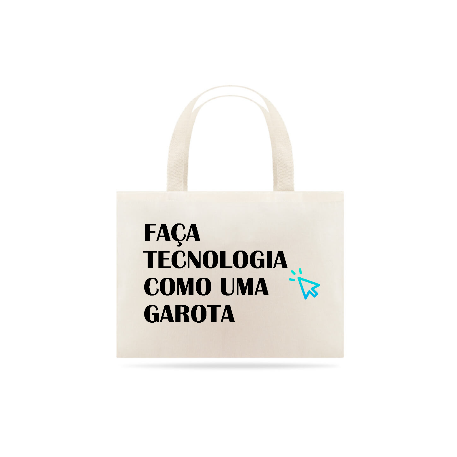 Nome do produto: Eco bag - seta azul 