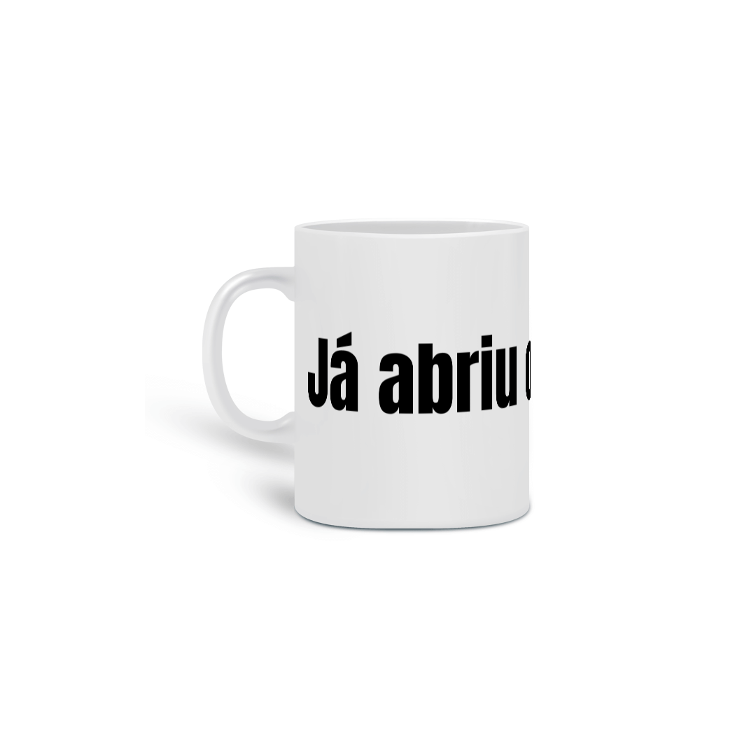 Nome do produto: Caneca Já abriu o chamado?