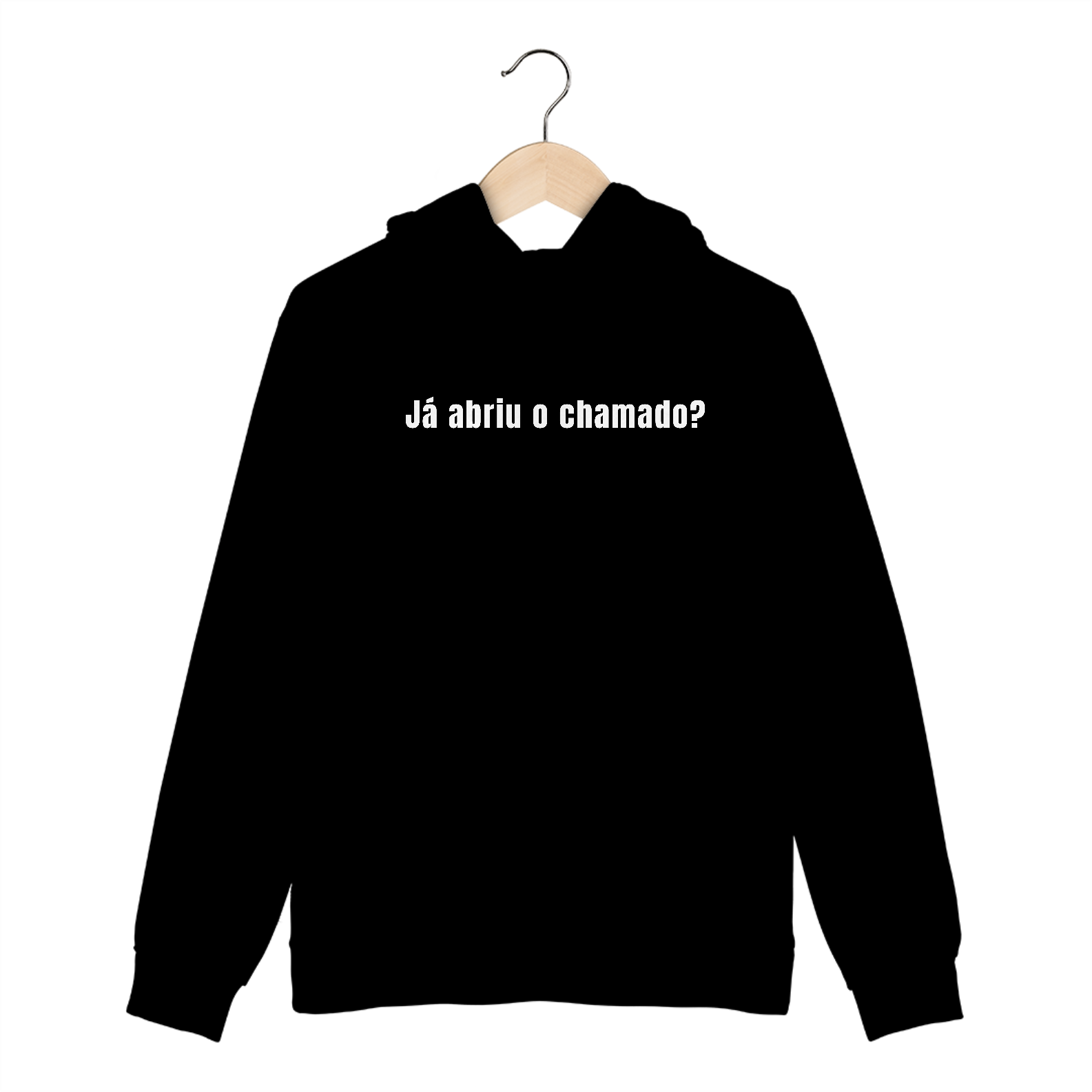 Nome do produto: Moletom Já abriu chamado