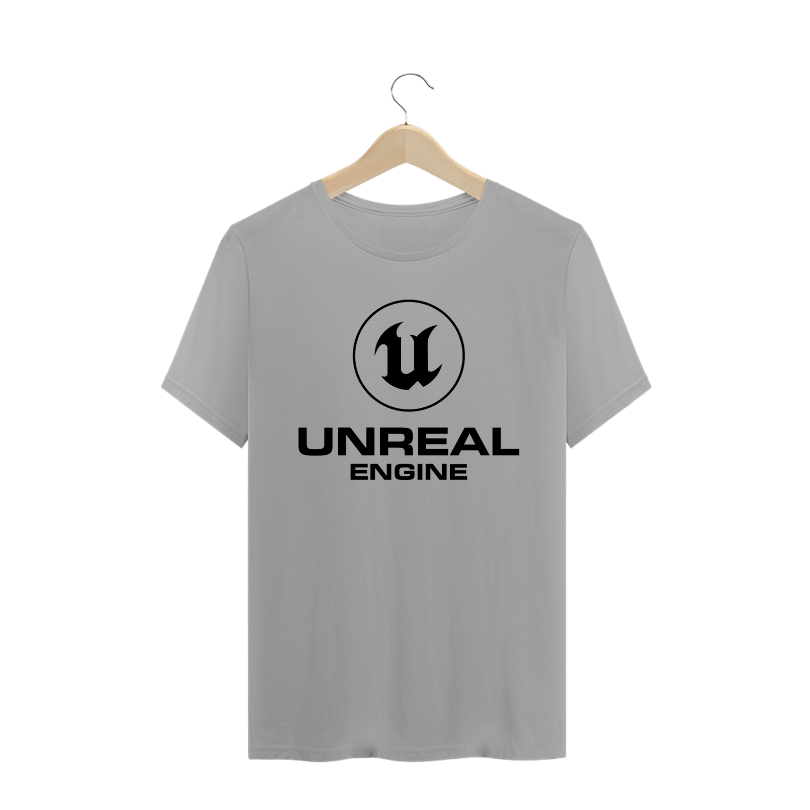Nome do produto: Camisa Unreal Engine Logo Stacked
