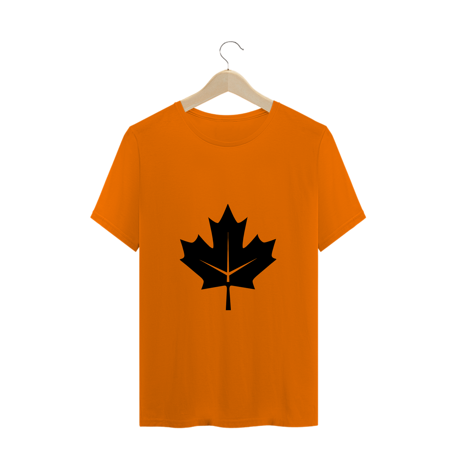 Nome do produto: Camiseta Folha de Outono Laranja