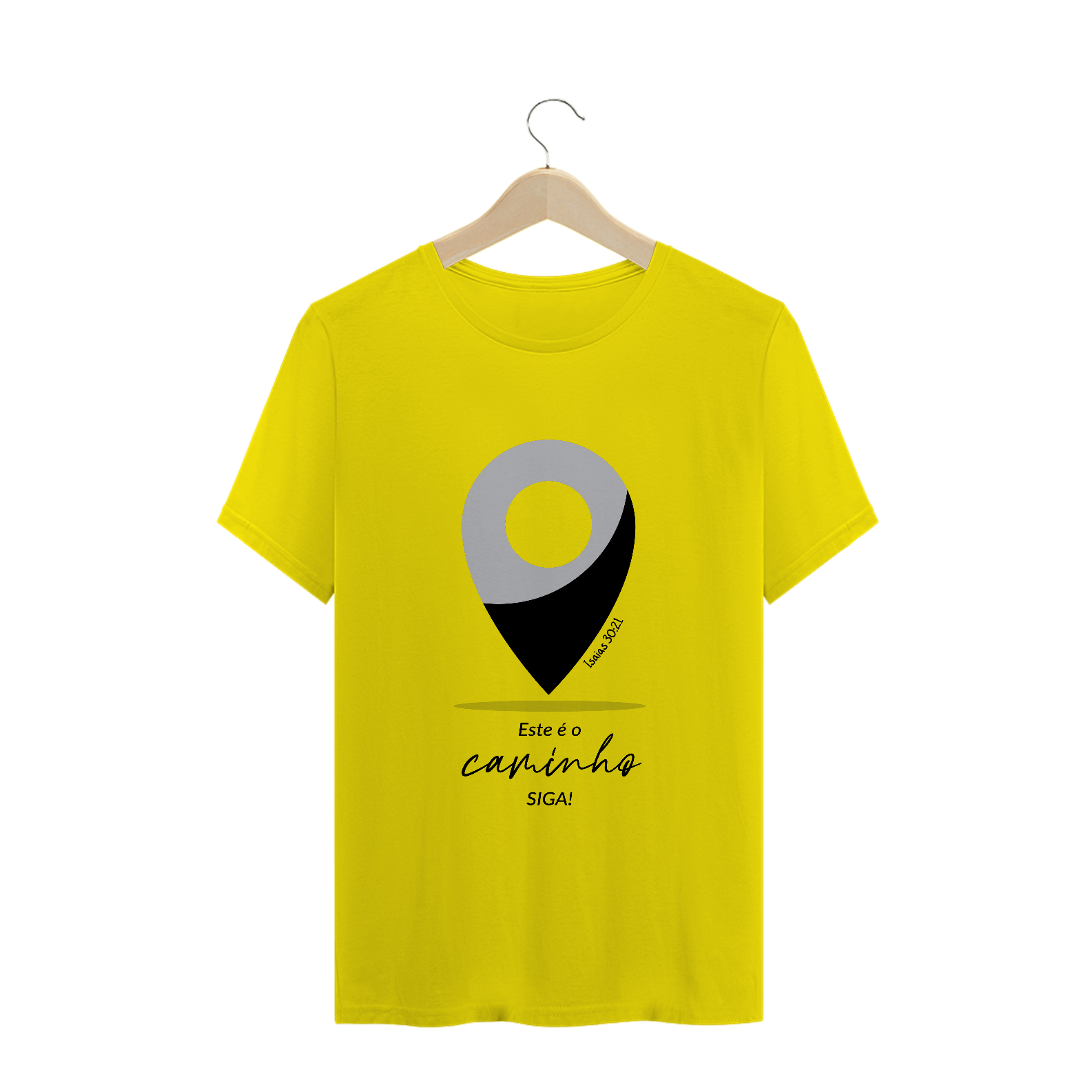 Nome do produto: T-SHIRT MASCULINA - MALHA QUALITY  - SIGA (GREY/DARK)