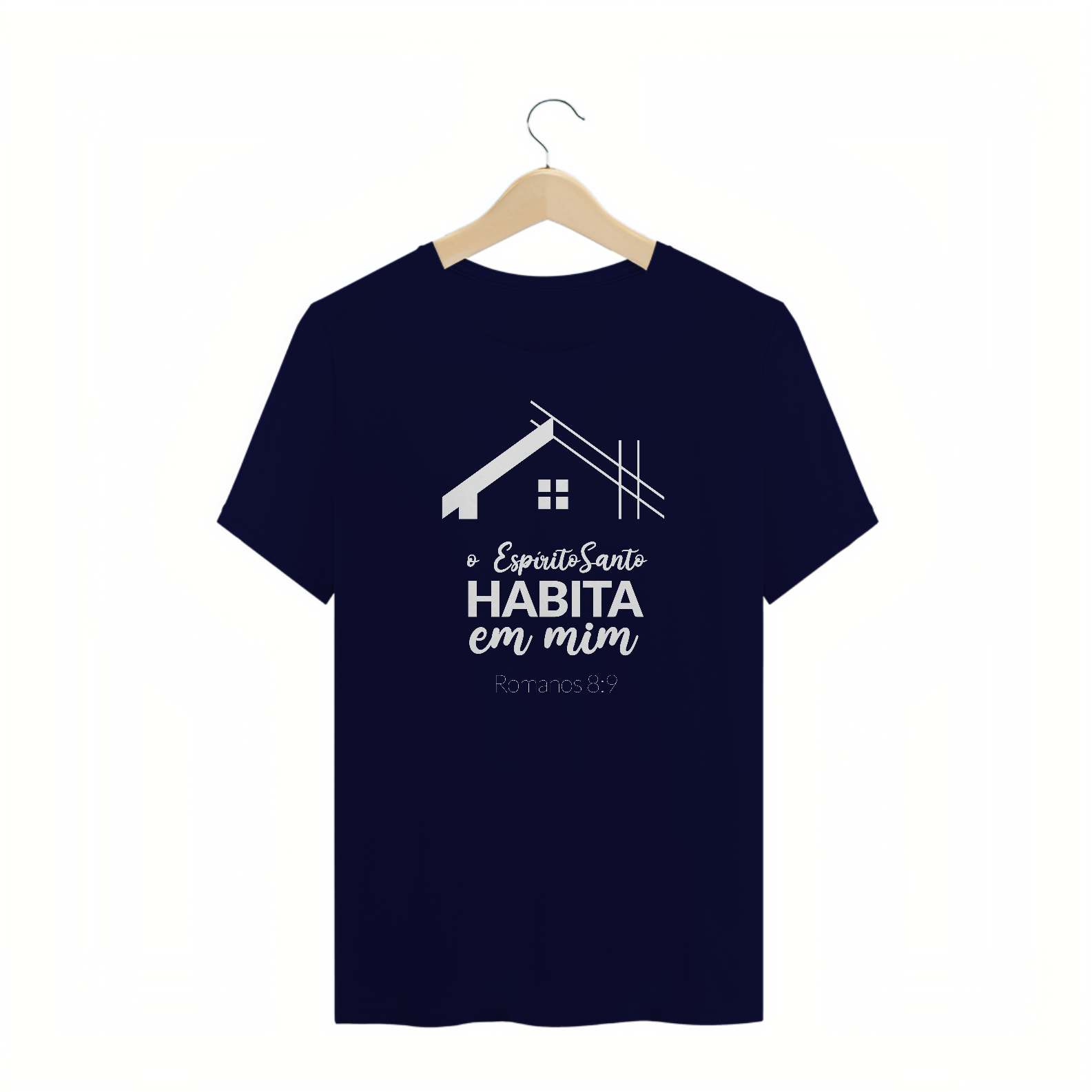 Nome do produto: T-SHIRT PLUS SIZE - MORADIA (WHITE)