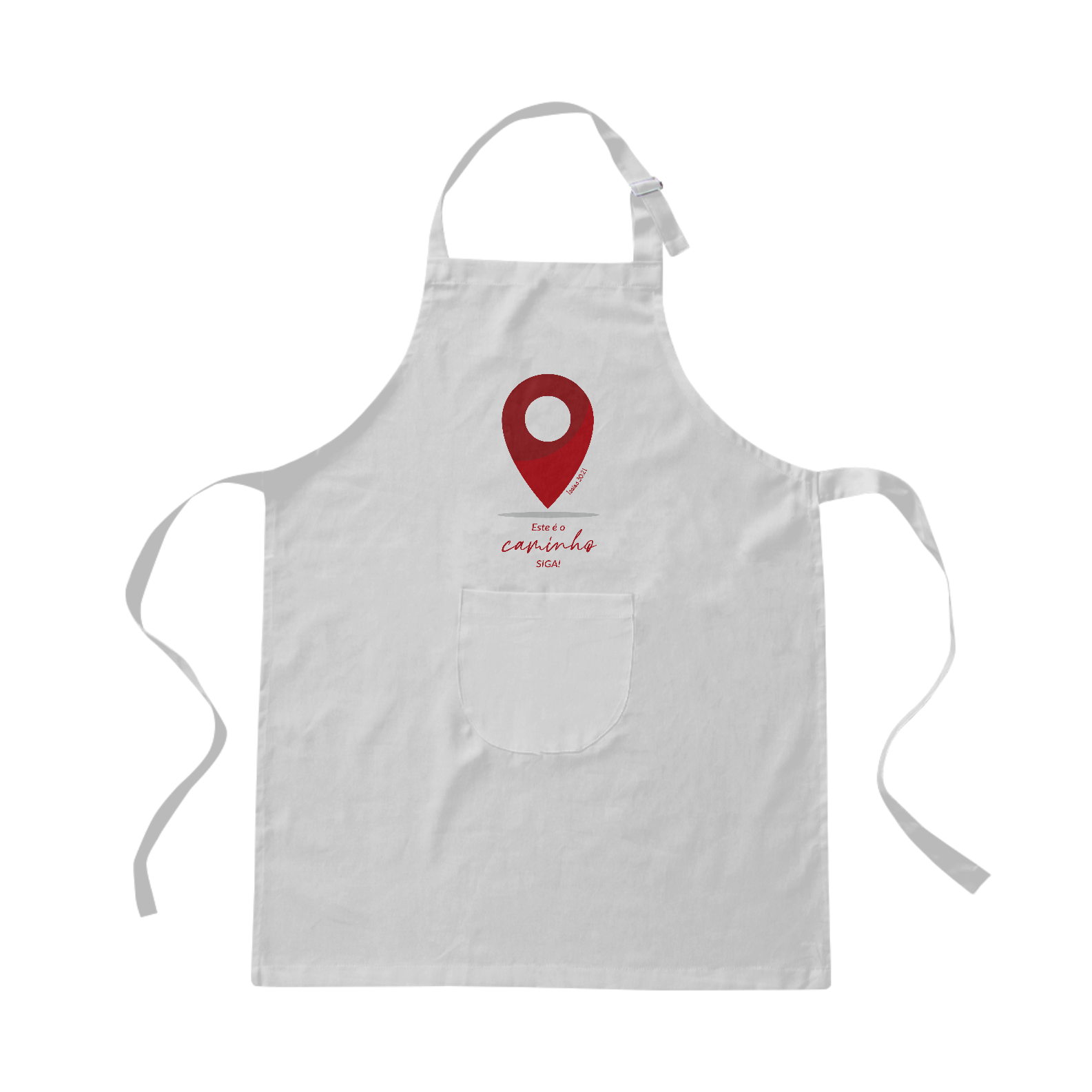 Nome do produto: AVENTAL BRIM - SIGA (RED)