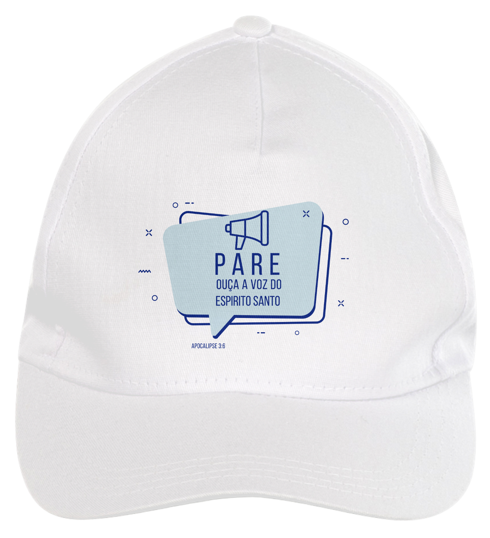 Nome do produto: BONE BRIM - OUÇA (BLUE)