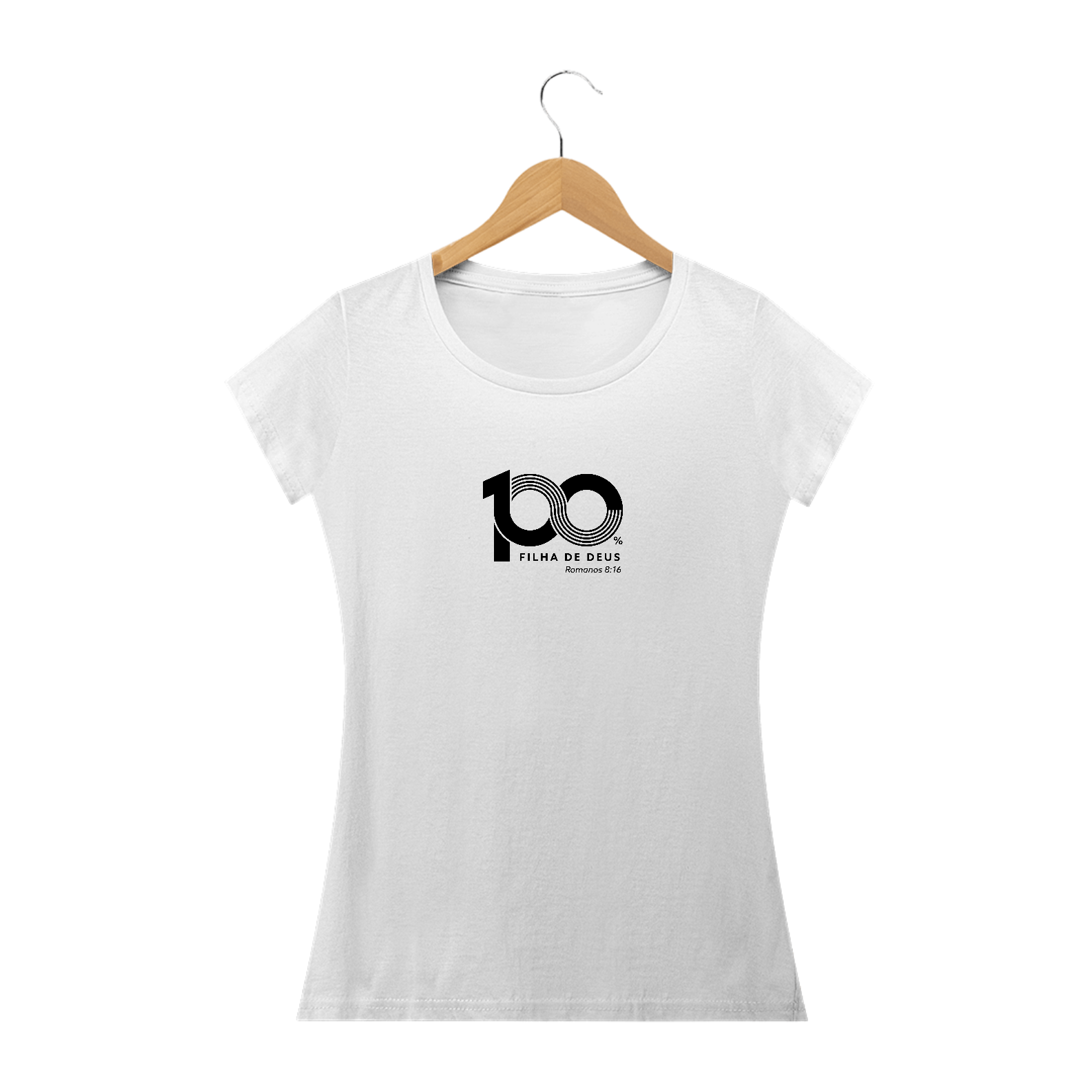 Nome do produto: T-SHIRT FEMININA - MALHA PRIME - FILHA (BLACK)