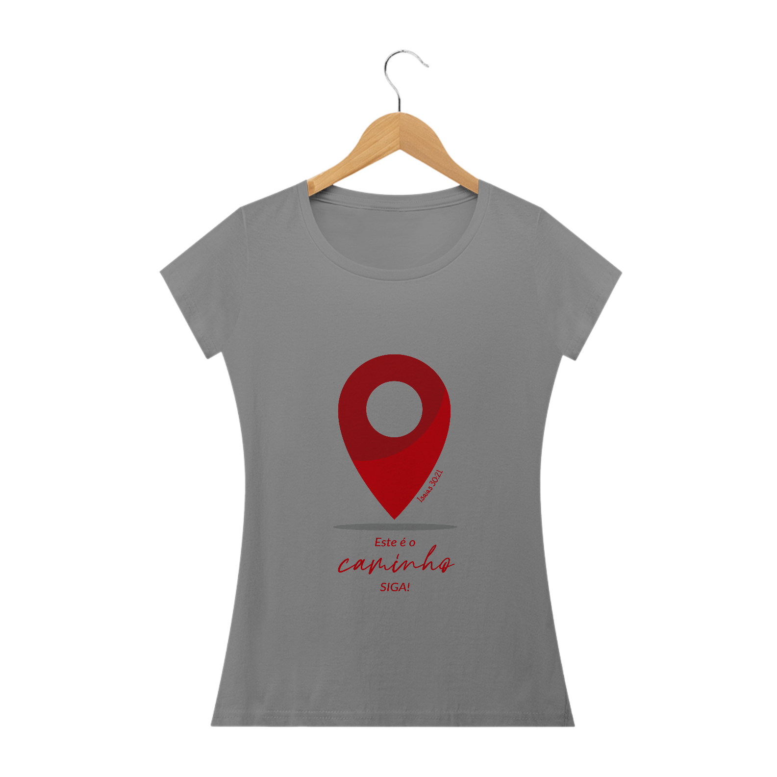 Nome do produto: T-SHIRT FEMININA - MALHA QUALITY - SIGA (RED)