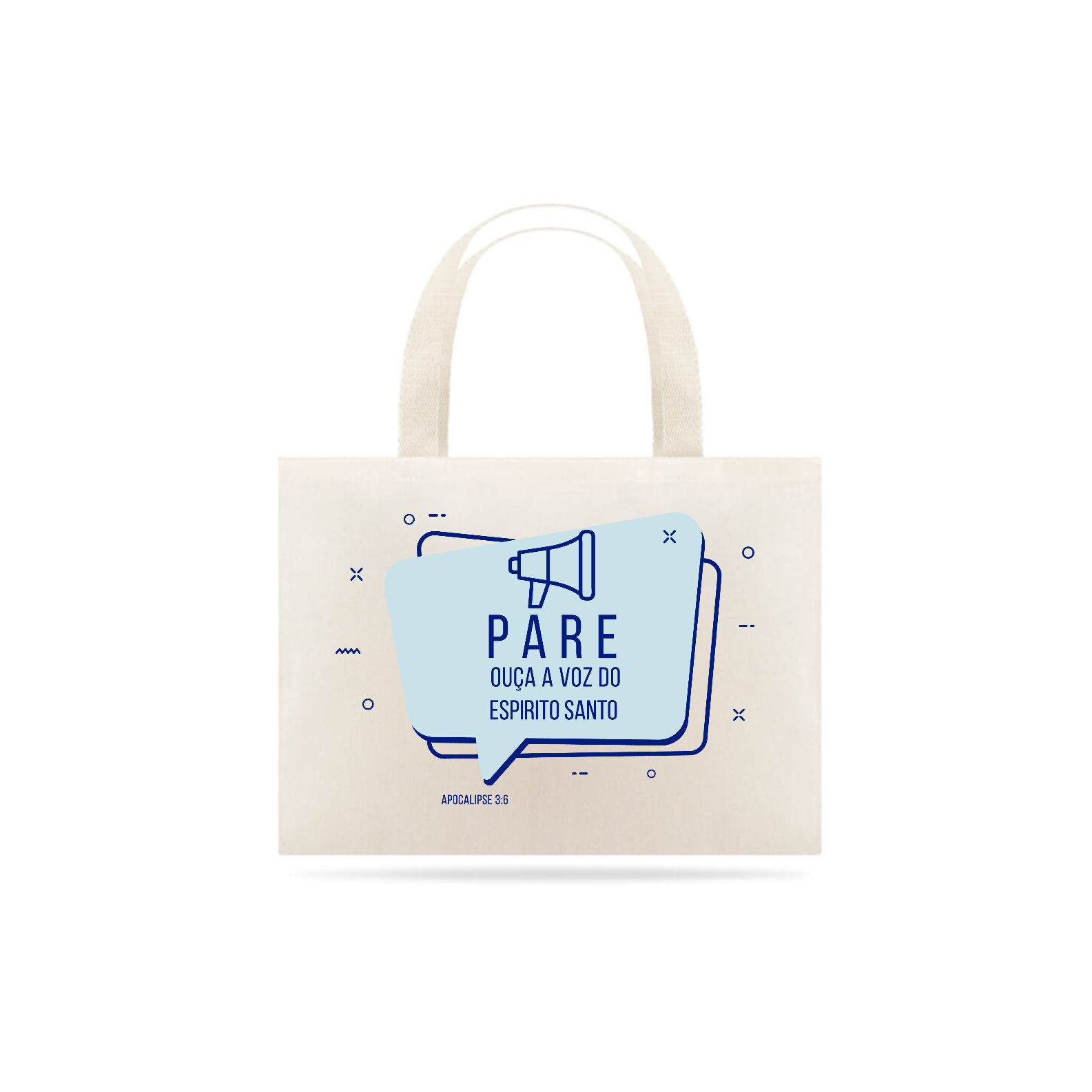 Nome do produto: ECO BAG BLUE - OUÇA