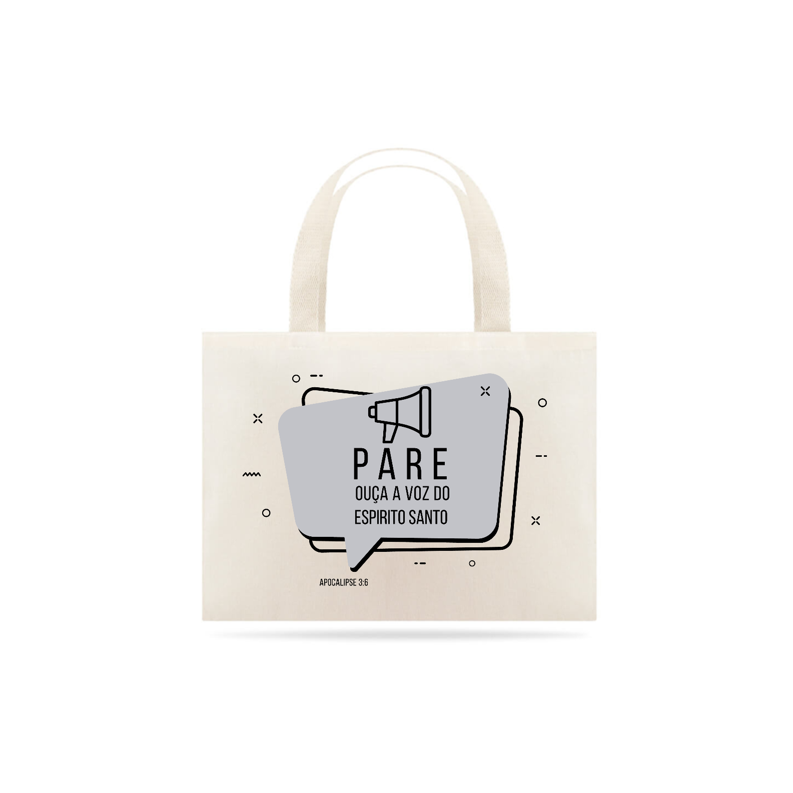 Nome do produto: ECO BAG BLACK -  OUÇA