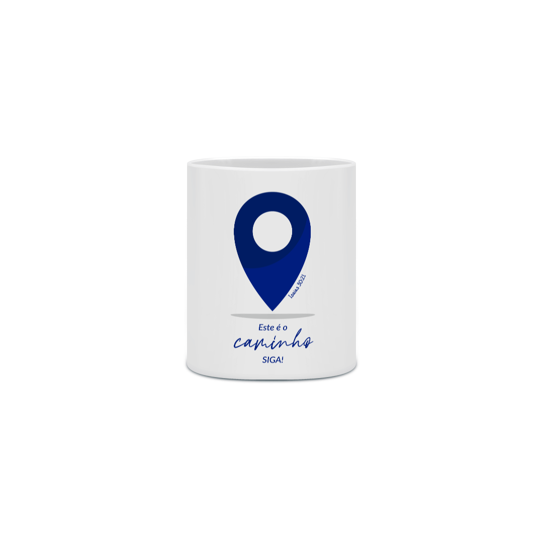 Nome do produto: CANECA CERAMICA - SIGA (DARK/BLUE)