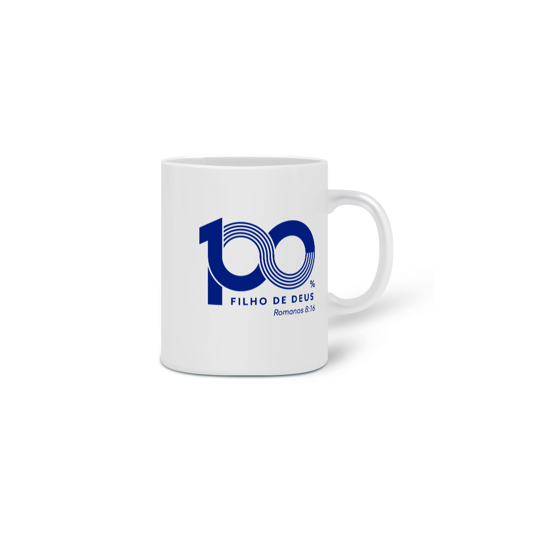 Nome do produto: CANECA DE CERAMICA - FILHO (BLUE)