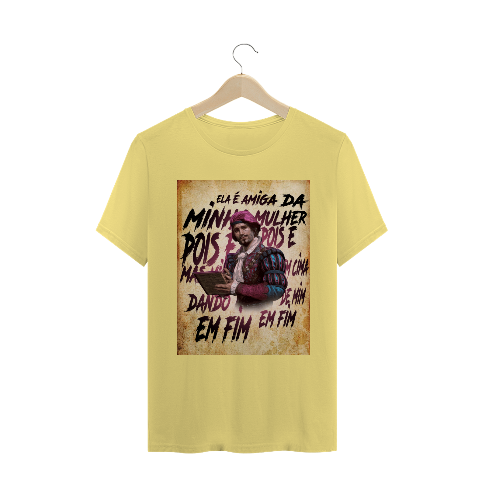 Nome do produto: Ela é amiga da minha mulher - CAMISETA