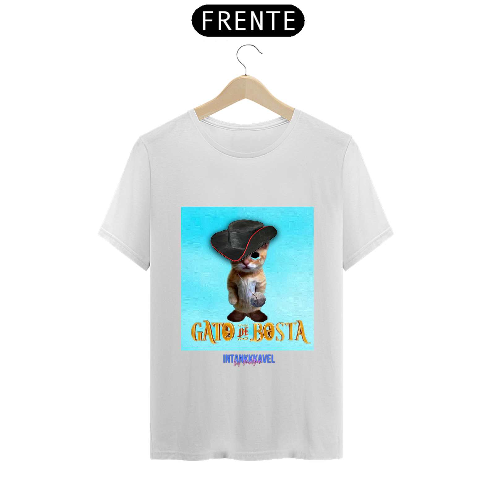 Nome do produto: Gato de B0sta - CAMISETA