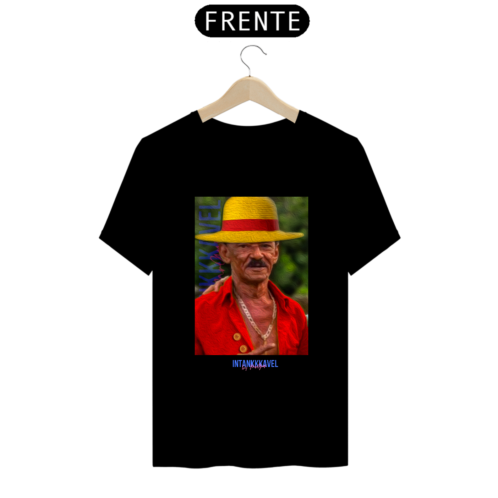 Nome do produto: Tiringa Luffy - CAMISETA