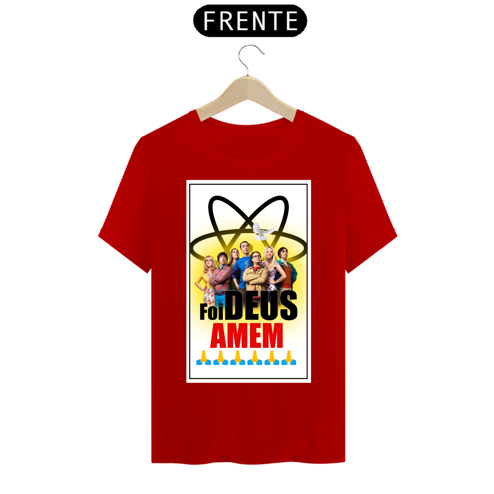 Nome do produto: Foi Deus - CAMISETA