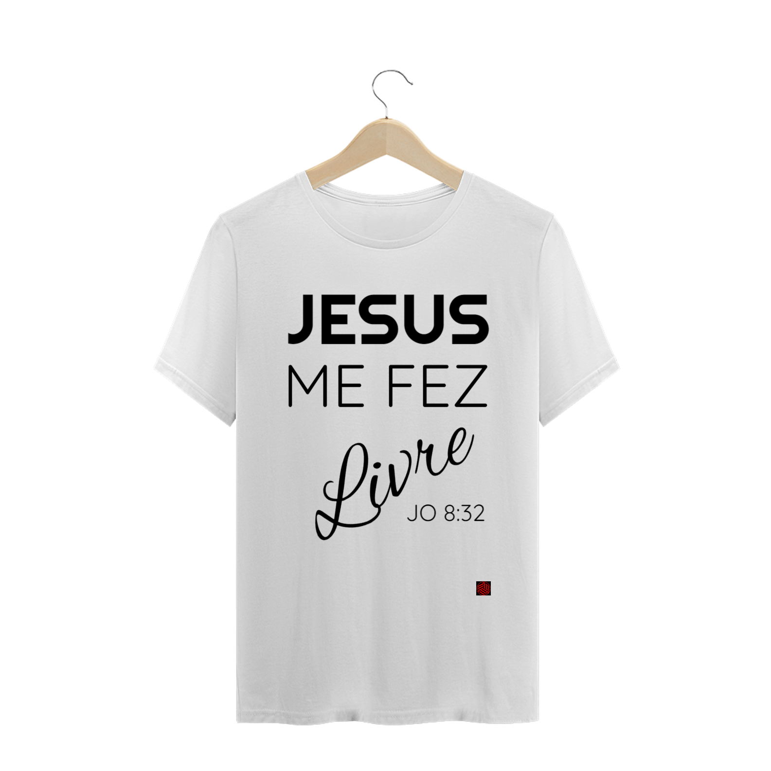Nome do produto: CAMISA JESUS ME FEZ LIVRE