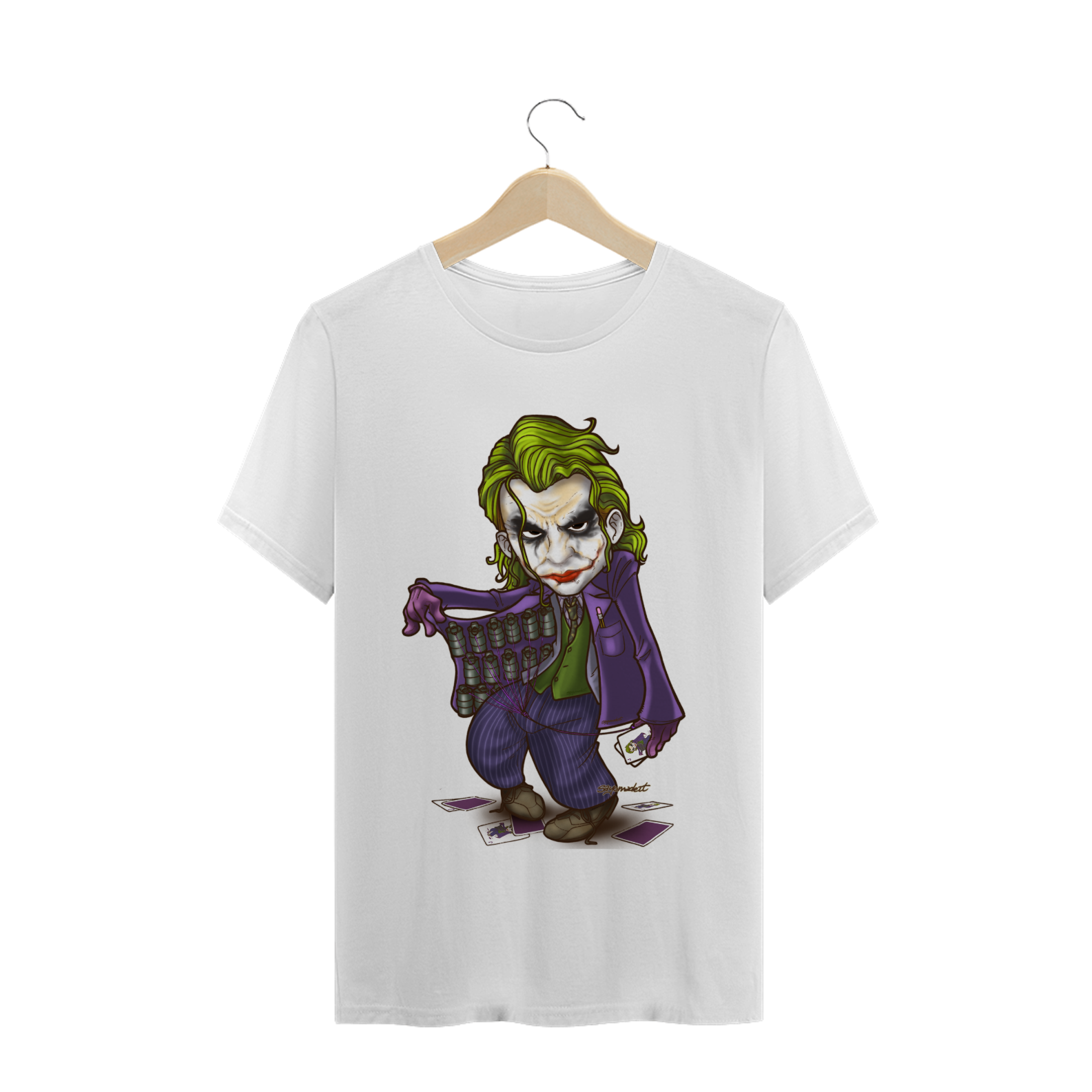 Nome do produto: CAMISETA CORINGA CARTOON