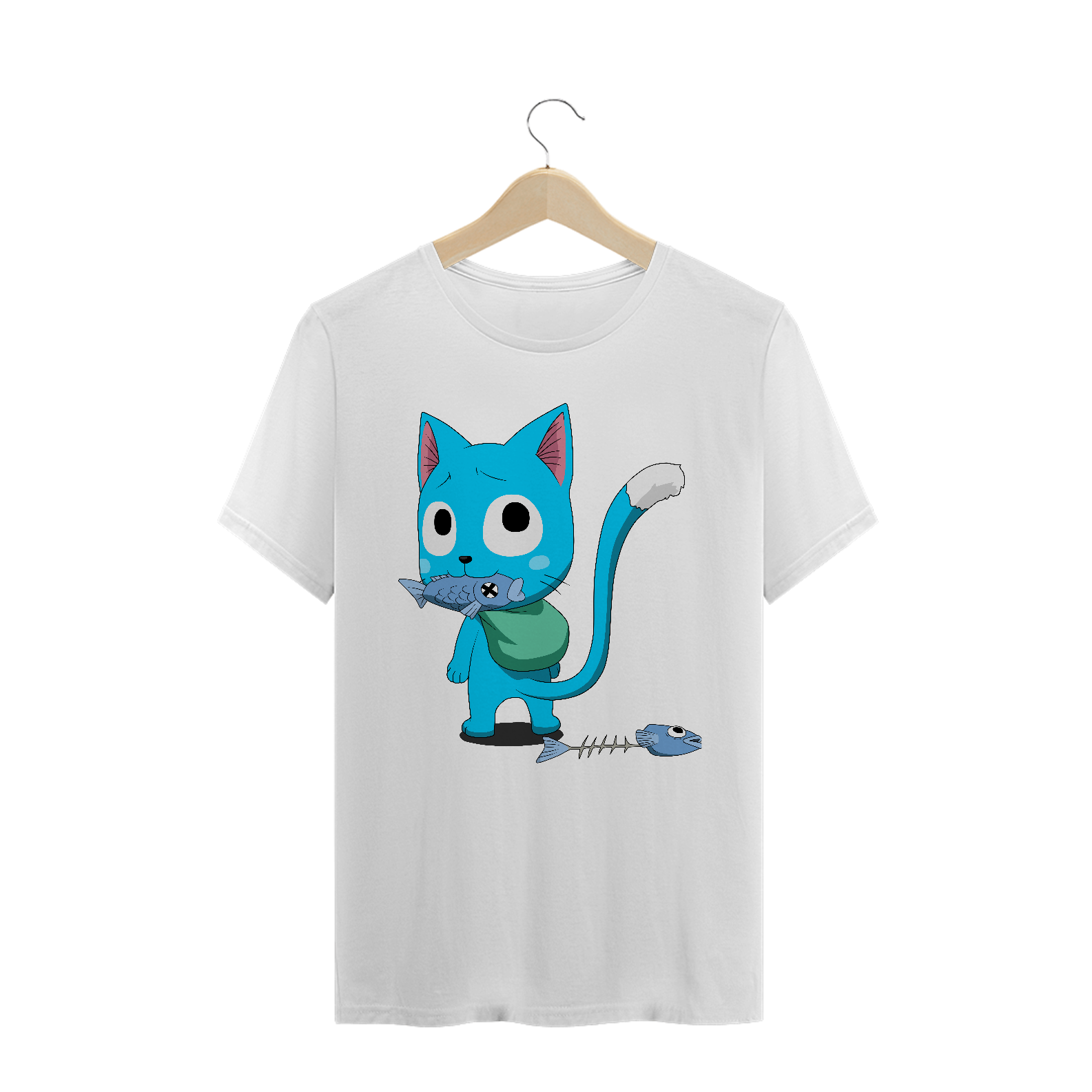 Nome do produto: CAMISETA FAIRY TAIL GATO