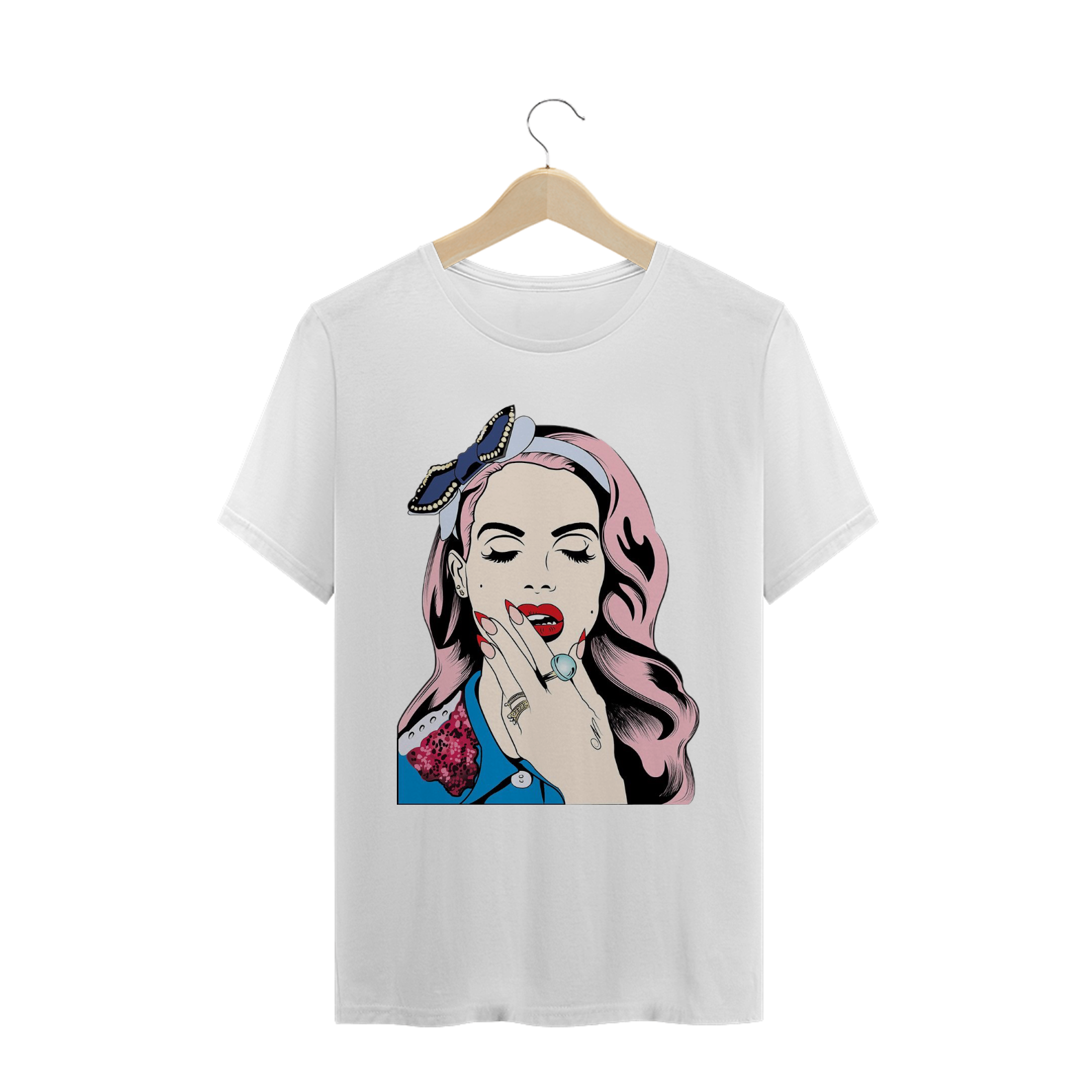 Nome do produto: CAMISETA LANA DEL REY I FALL TO PIECES