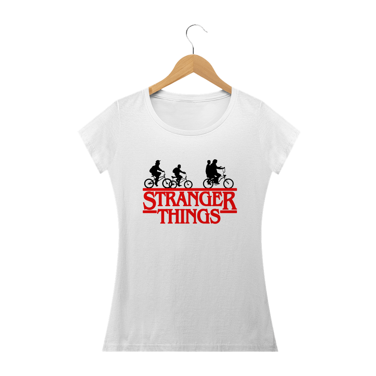 Nome do produto: CAMISETA BABY LONG STRANGER THINGS AMIGOS