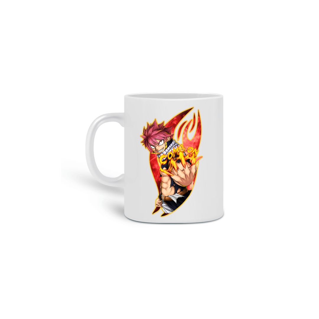 Nome do produto: CANECA FAIRY TAIL NATSU FOGO