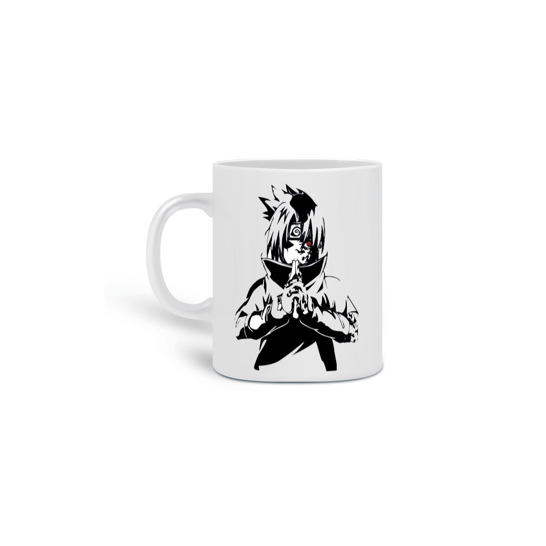 Nome do produto: CANECA SASUKE UCHIHA MARCA DA MALDIÇÃO