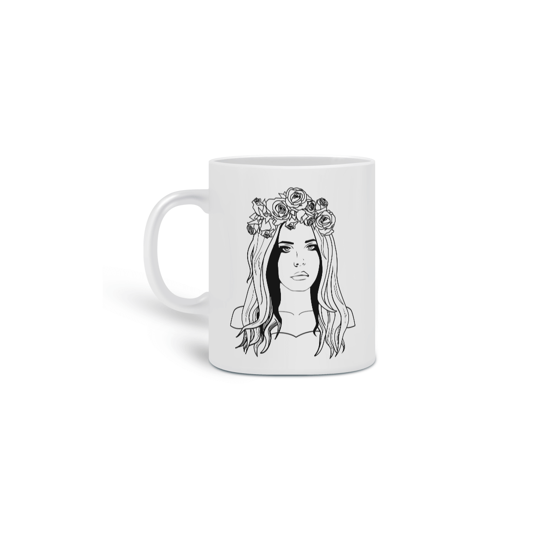 Nome do produto: CANECA LANA DEL REY HEAVEN IS A PLACE