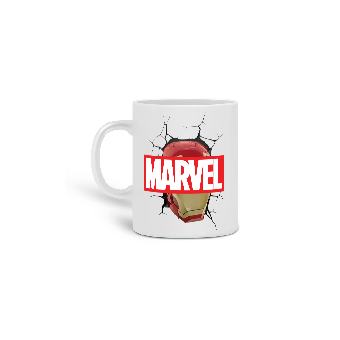 Nome do produto: CANECA MARVEL HOMEM DE FERRO