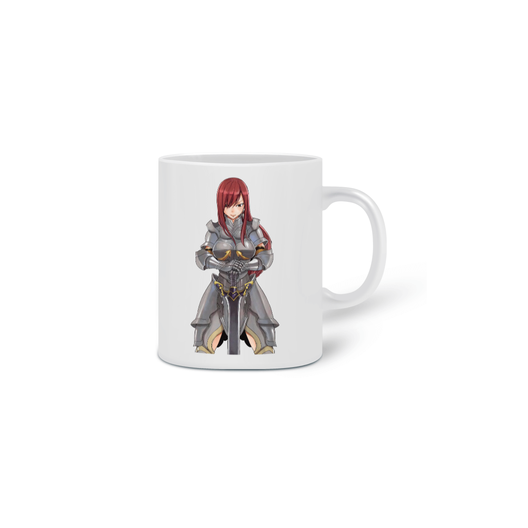 Nome do produto: CANECA FAIRY TAIL ERZA NOME