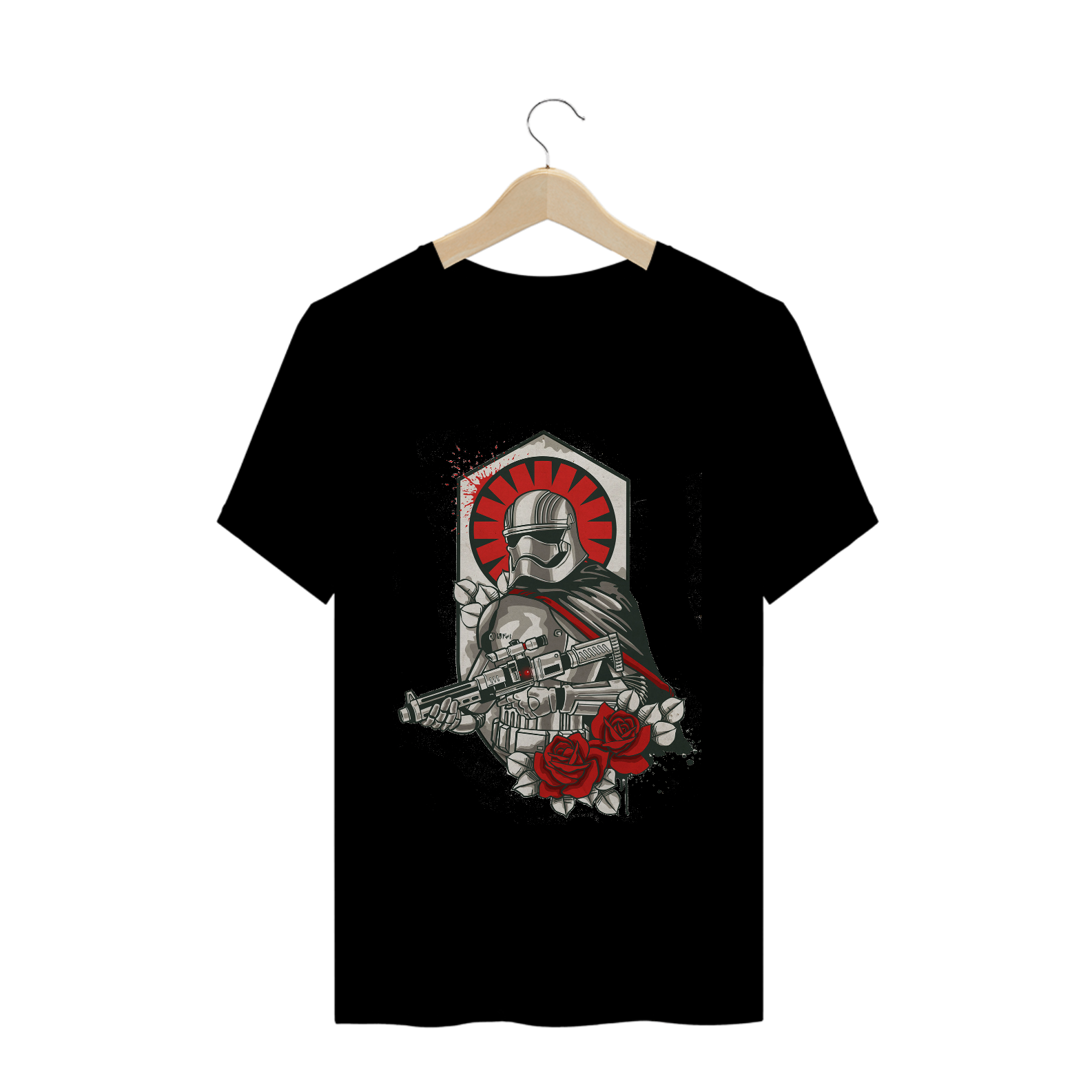 Nome do produto: CAMISETA STORMTROOPER OLD SCHOOL 2