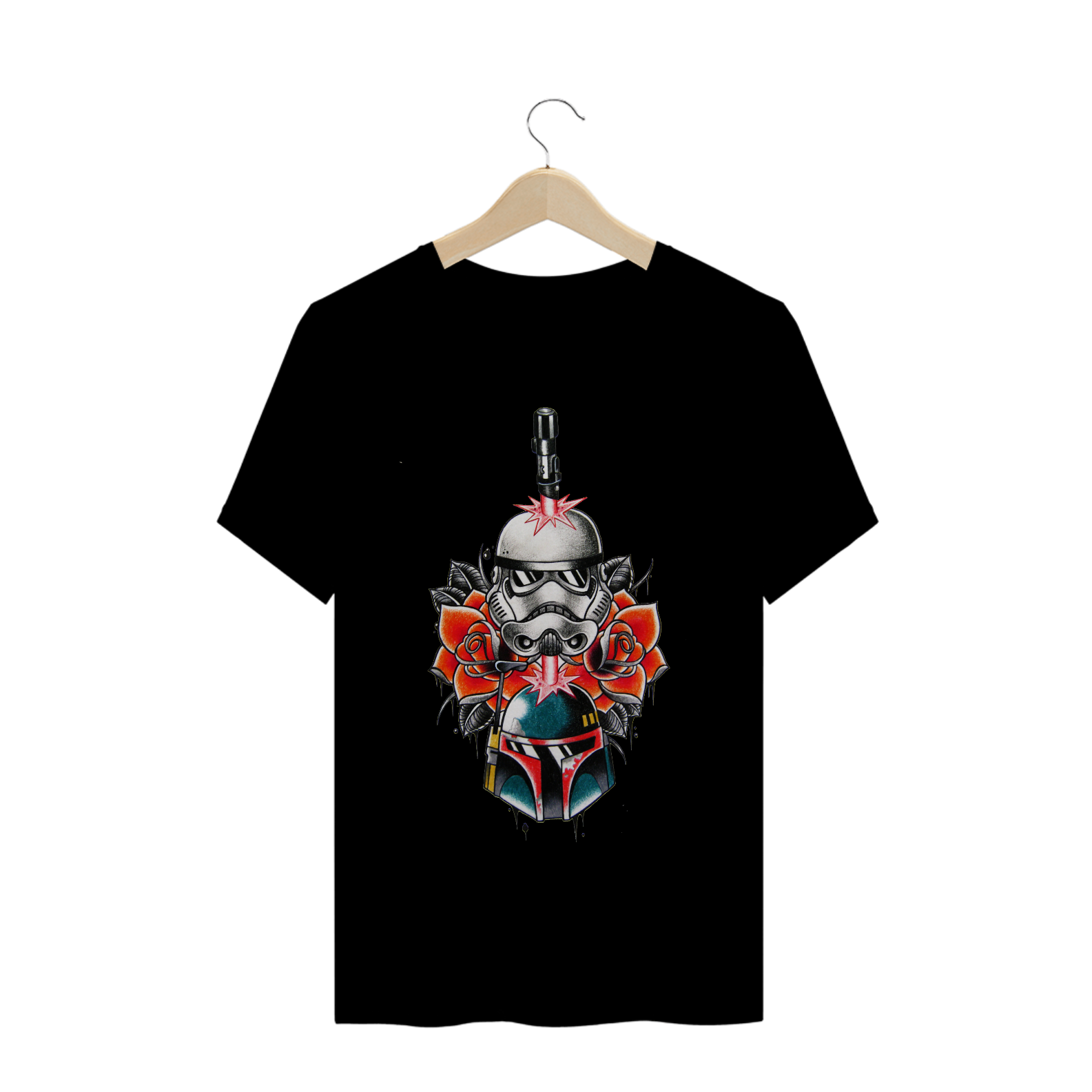 Nome do produto: CAMISETA STORMTROOPER OLD SCHOOL