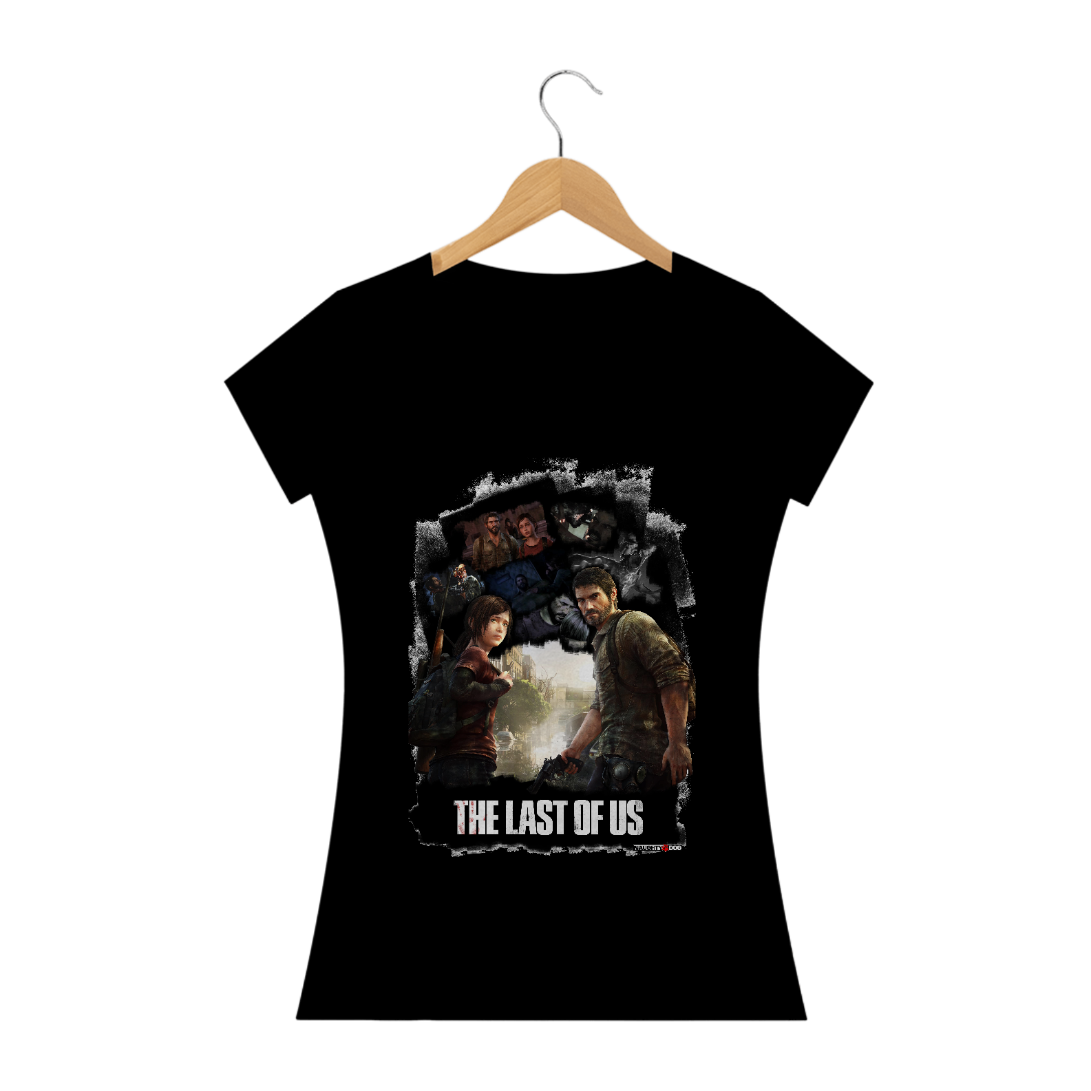 Nome do produto: CAMISETA BABY LONG THE LAST OF US CAPA