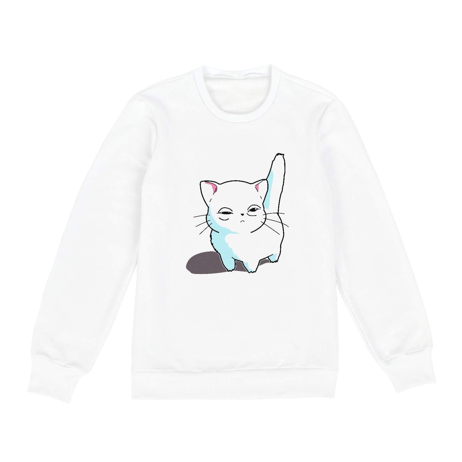 Nome do produto: GATINHO DOWN [1] [MOLETOM UNISSEX]