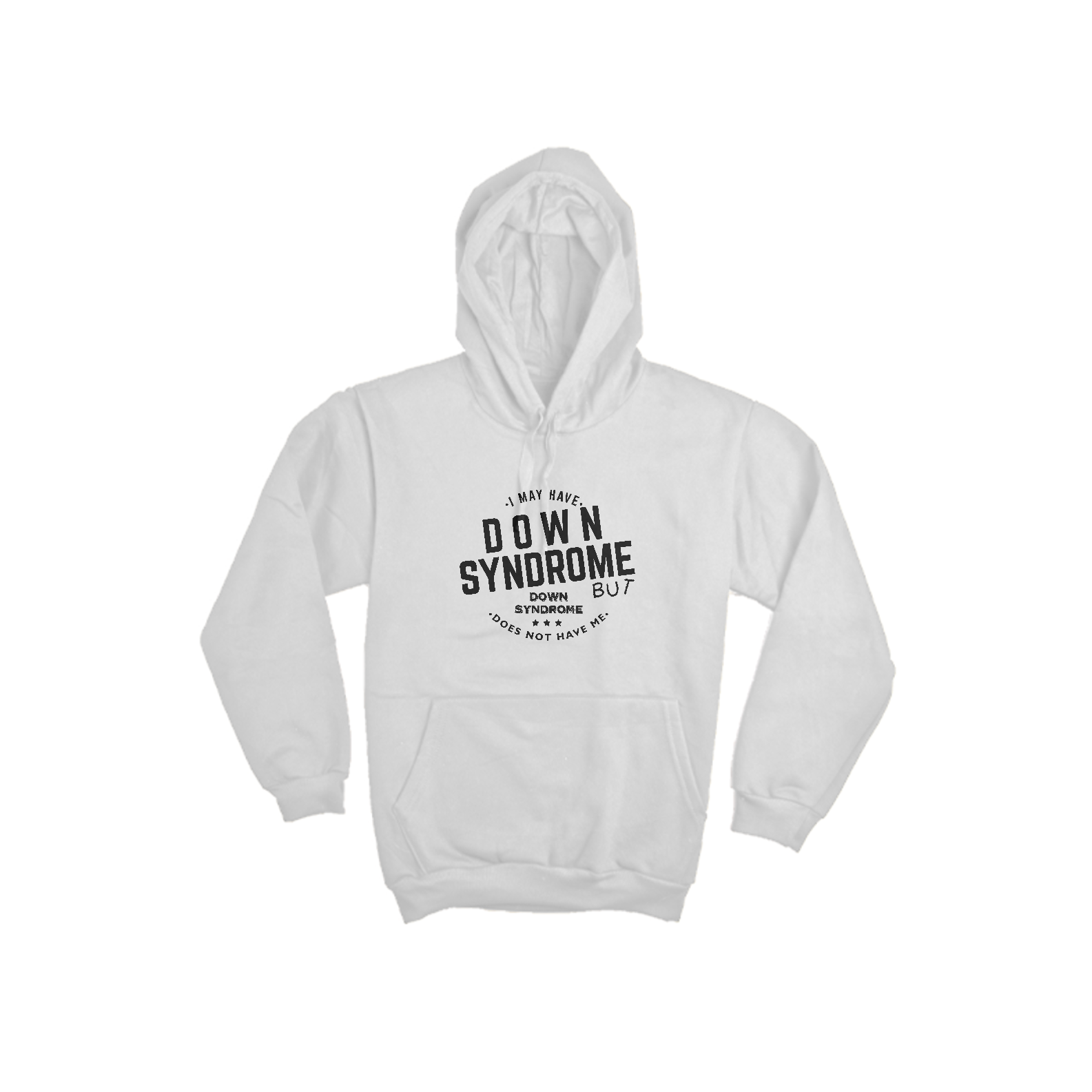 Nome do produto: I MAY HAVE DOWN SYNDROME 2 [MOLETOM CANGURU]