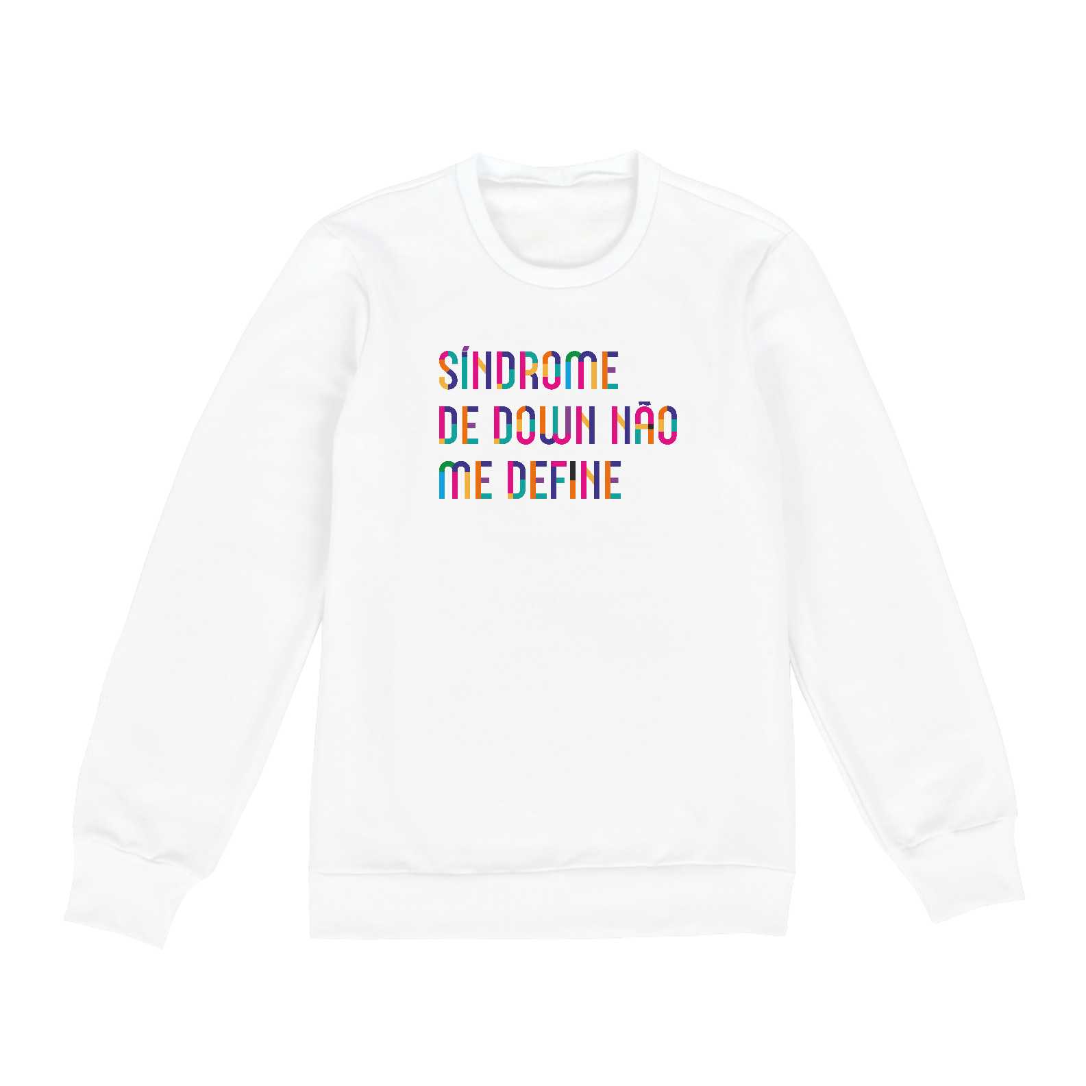 Nome do produto: SÍNDROE DE DOWN NÃO ME DEFINE [MOLETOM UNISSEX] 
