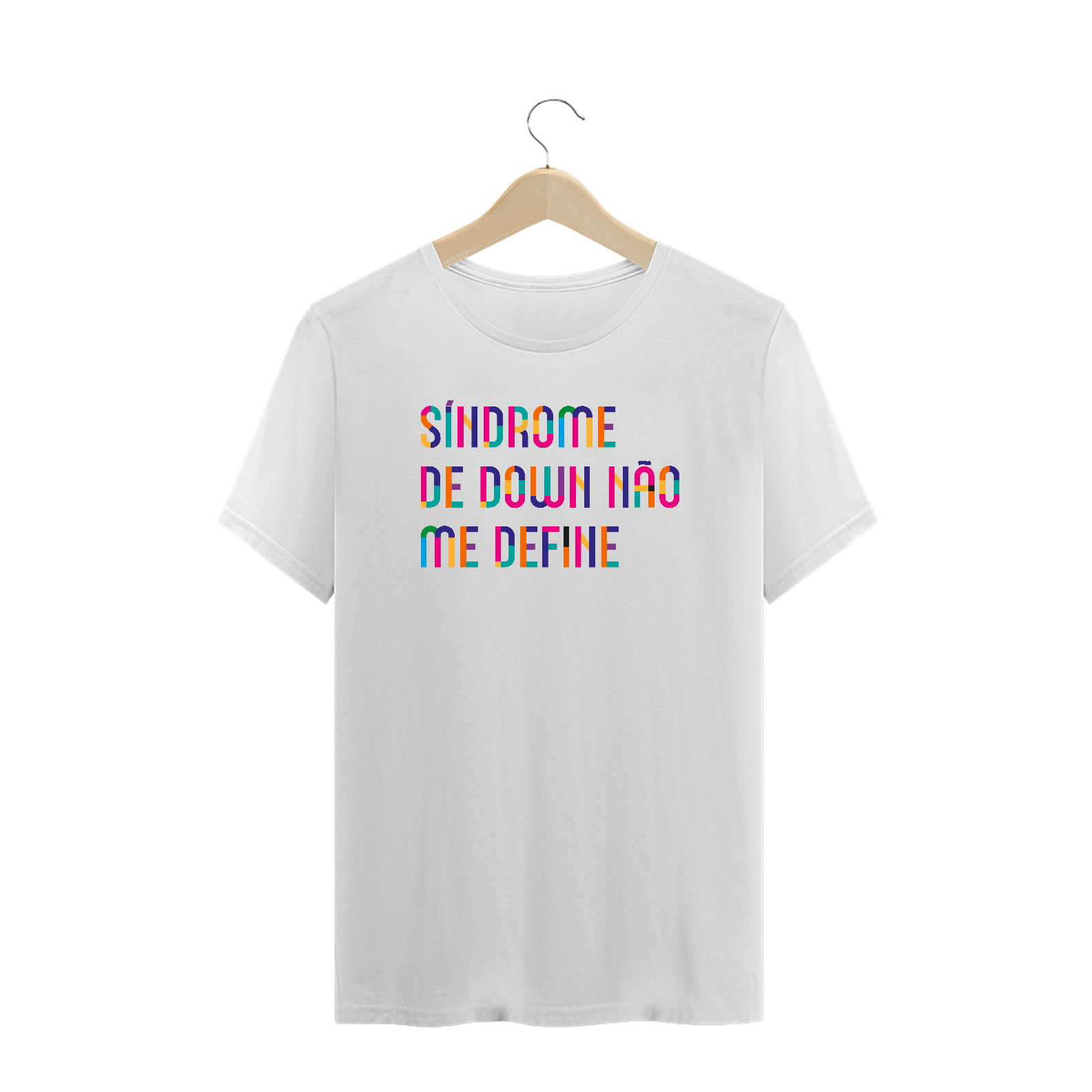 Nome do produto: SÍNDROE DE DOWN NÃO ME DEFINE [UNISSEX] [PLUS SIZE] 