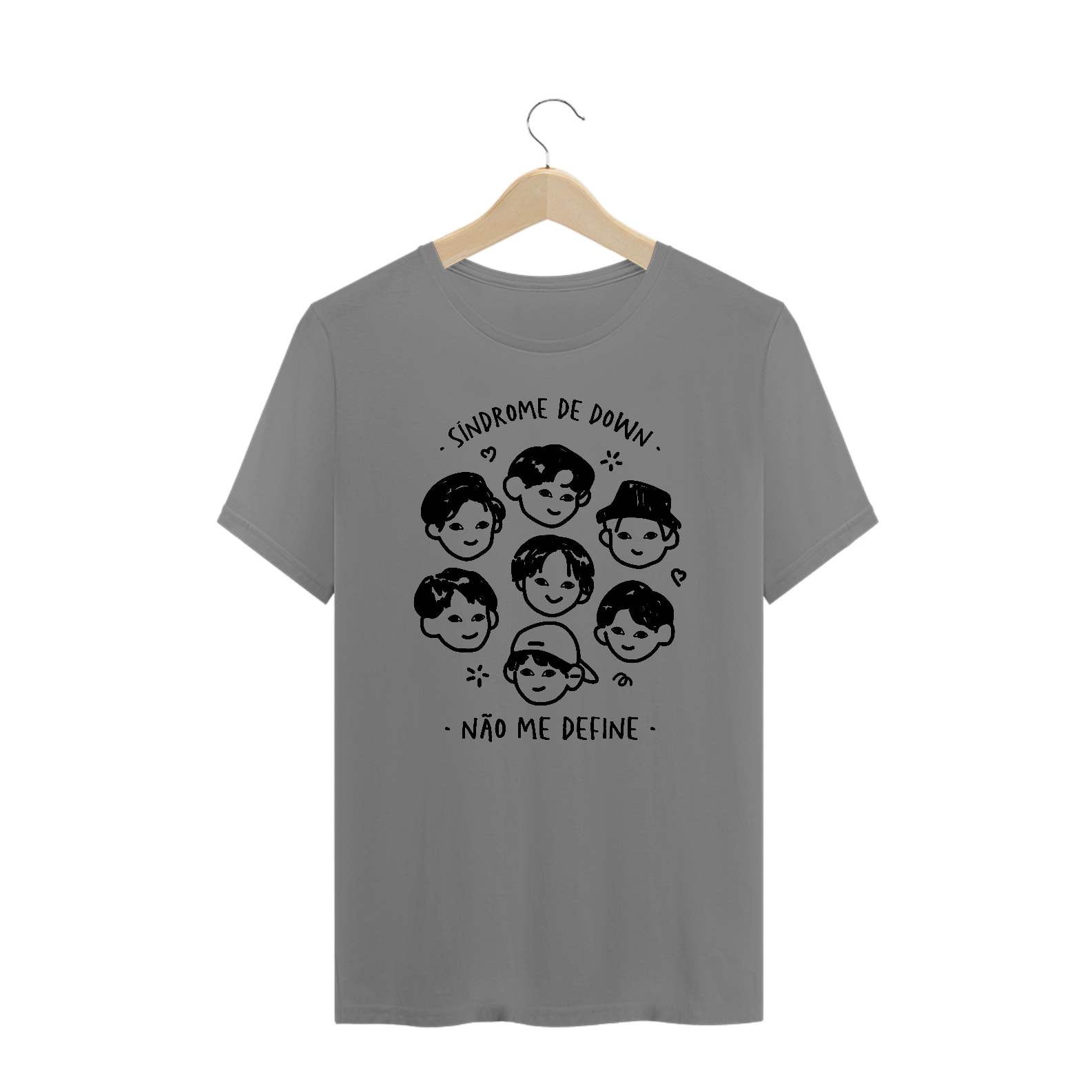 Nome do produto: SÍNDROME DE DOWN NÃO ME DEFINE [2] [UNISSEX] [PLUS SIZE]