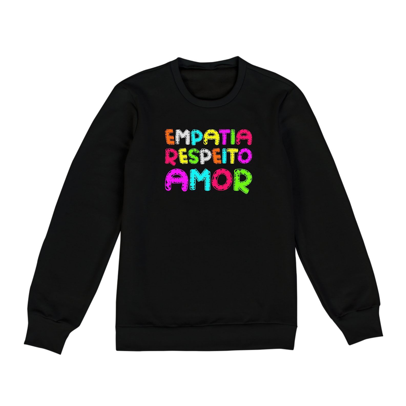 Nome do produto: EMPATIA, RESPEITO, AMOR [MOLETOM UNISSEX]