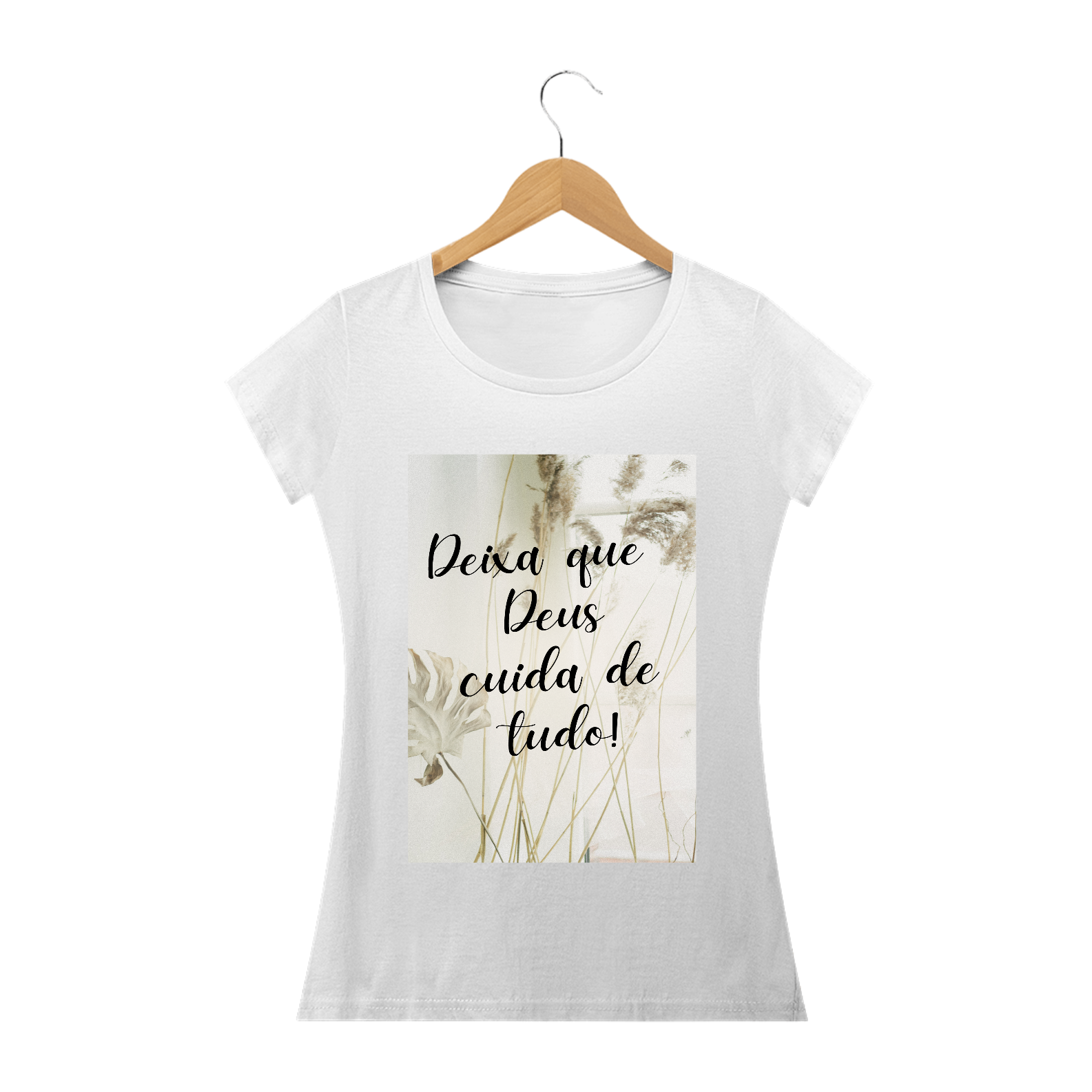 Nome do produto: Camisa gospel feminina 