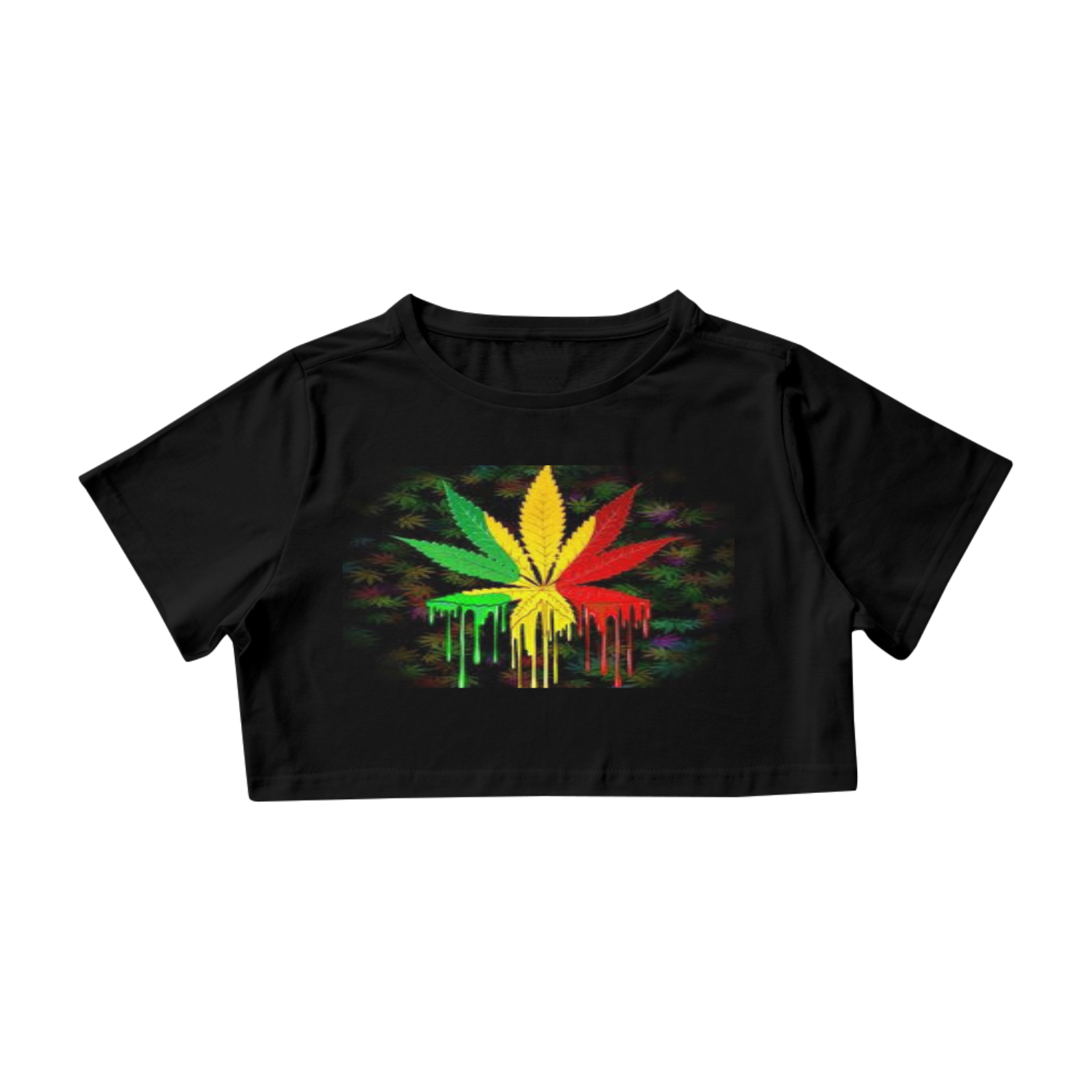 Nome do produto: Camisa feminina top reggae 