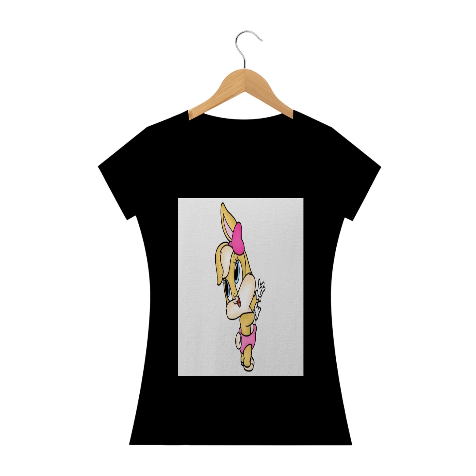 Nome do produto: Camisas femininas baby Looney tunes