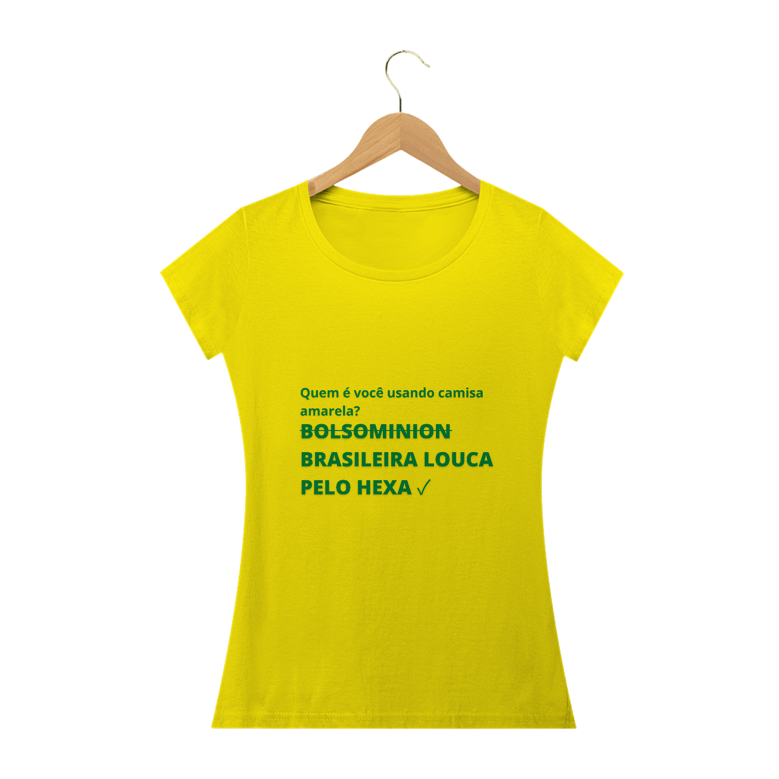 Nome do produto: Camiseta Fem. Louca Pelo Hexa 2