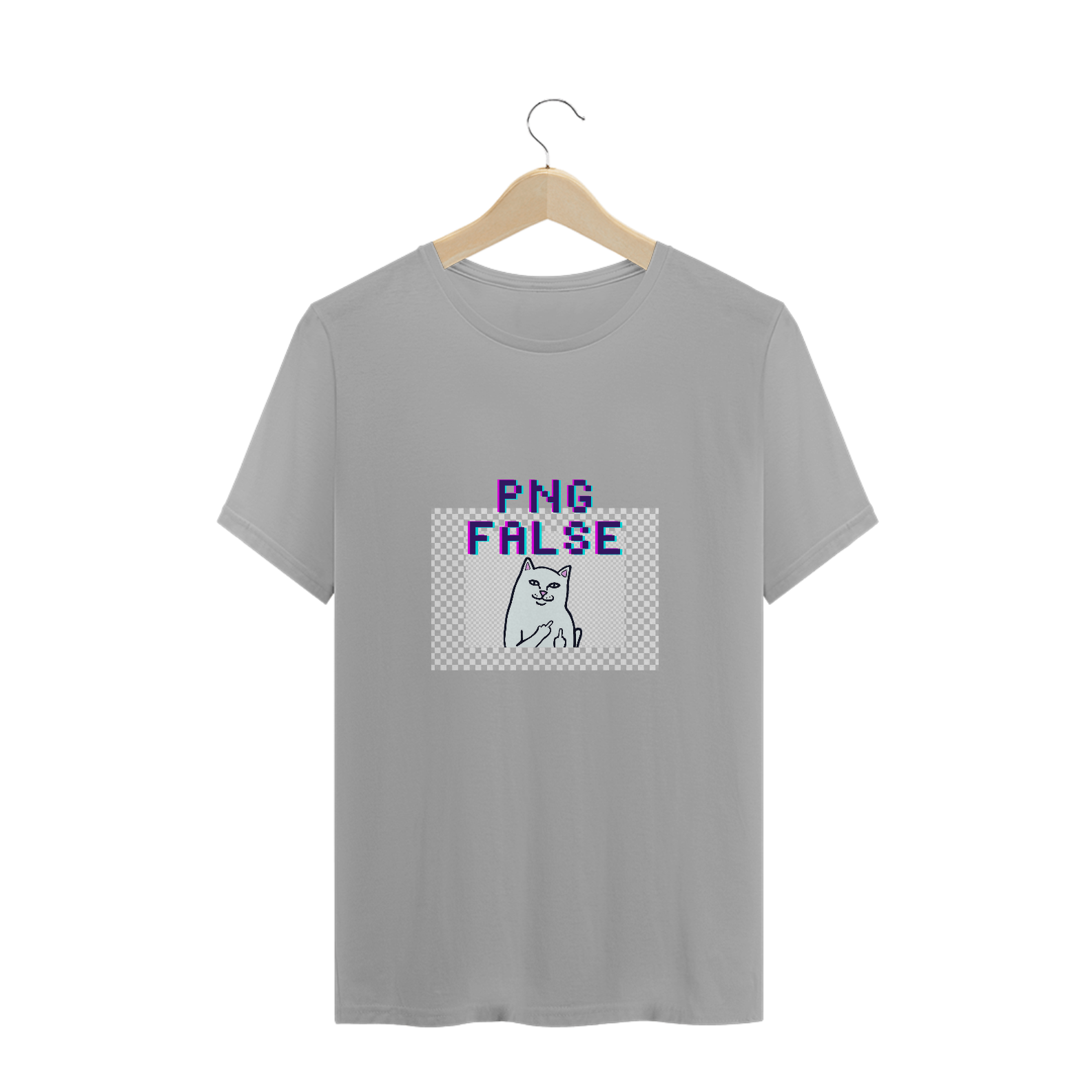 Nome do produto: Camiseta Masc. PNG False