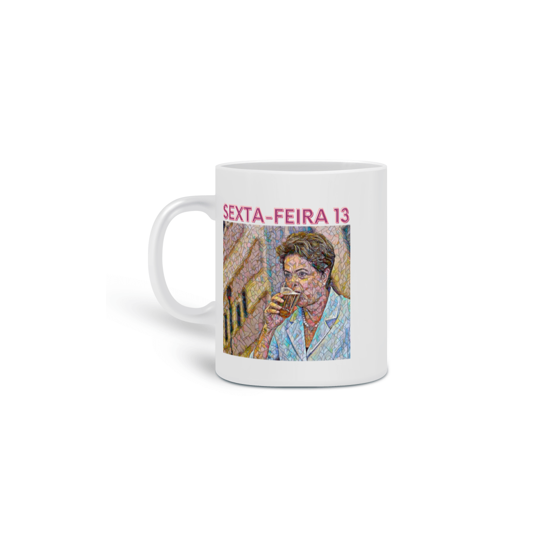 Nome do produto: Caneca Sexta 13