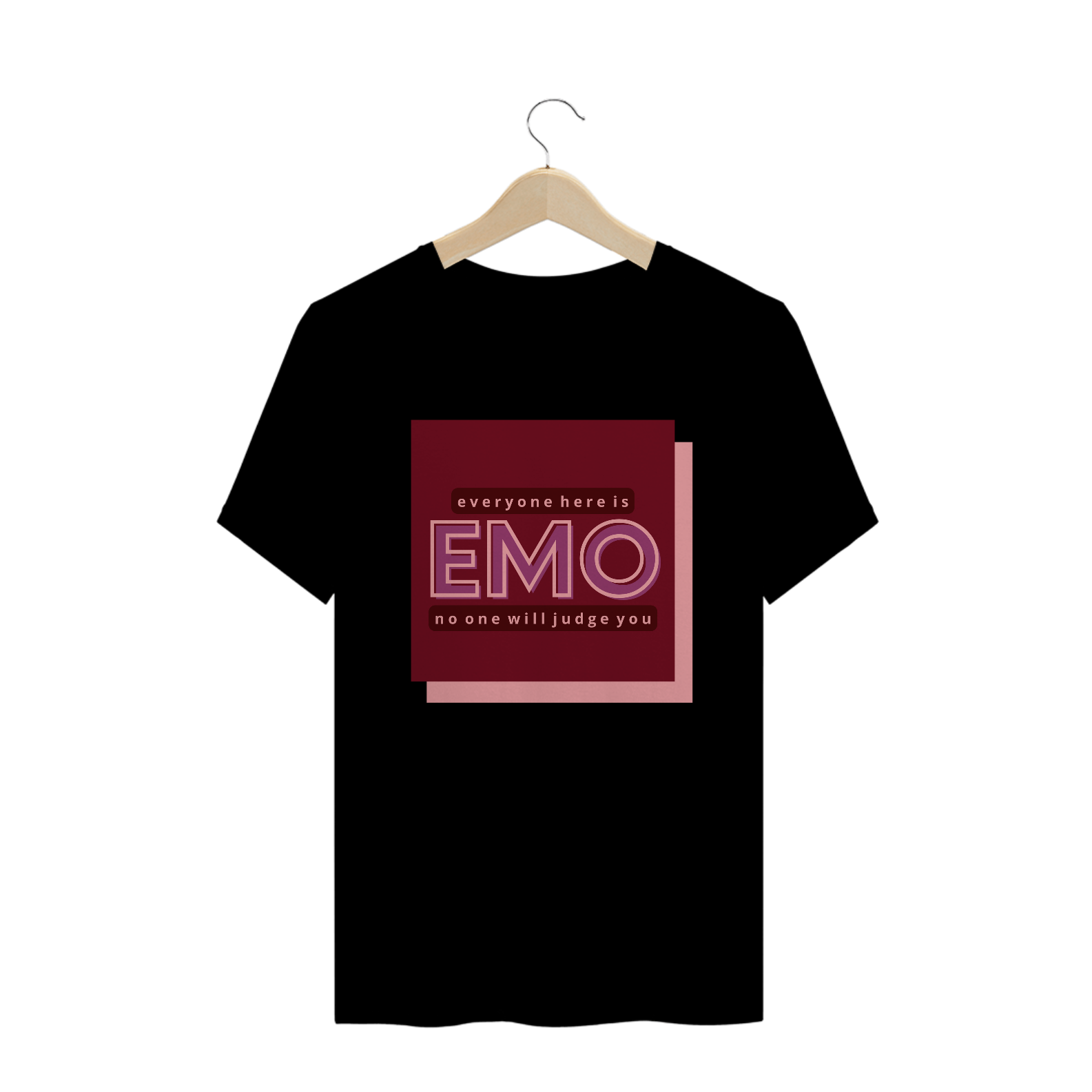 Nome do produto: Camiseta Masc. Emo