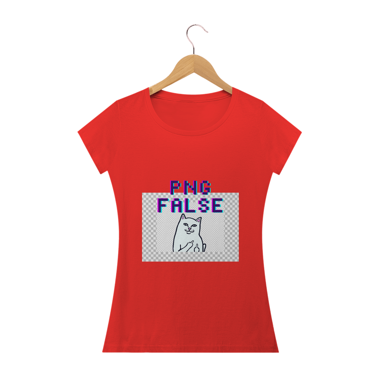 Nome do produto: Camiseta Fem. PNG False