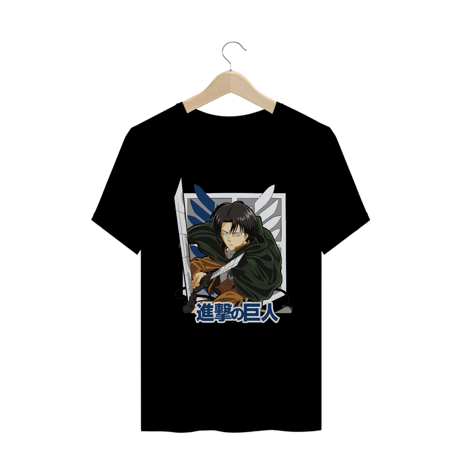 Nome do produto: Camisa Levi Ackerman